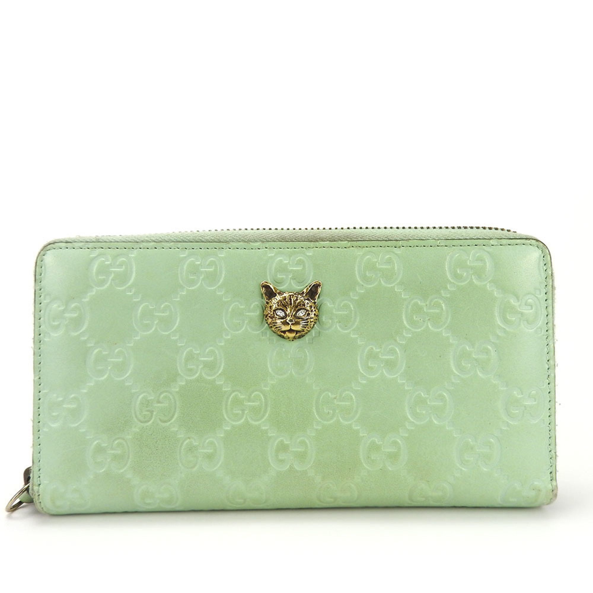 Gucci Shima leather Logo popular Wallet