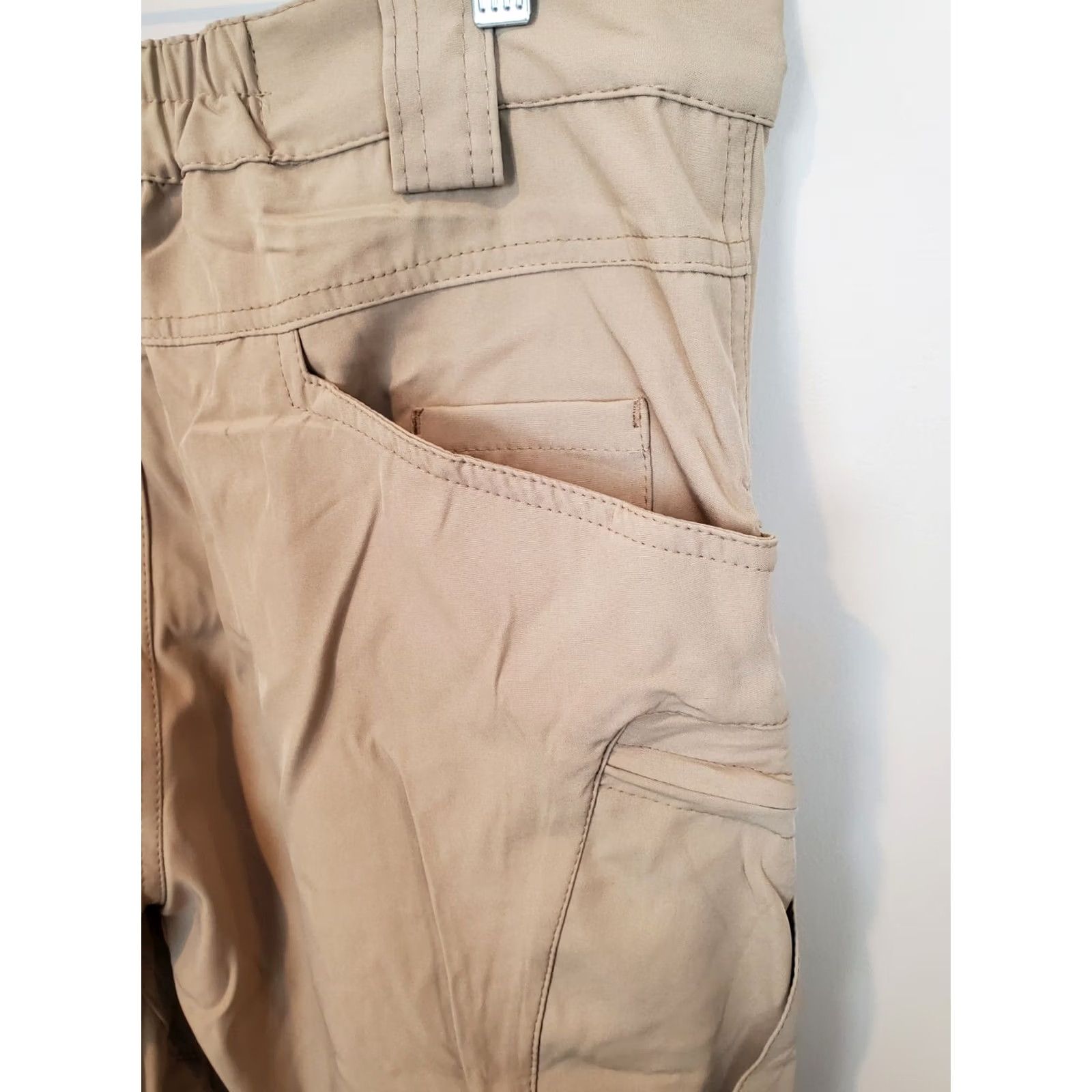 Equipment Outdoor Equipment Tactical Pants Military Straight Leg Cargo Pants XL Beige Mens Size US 36 / EU 52 - 6 Thumbnail