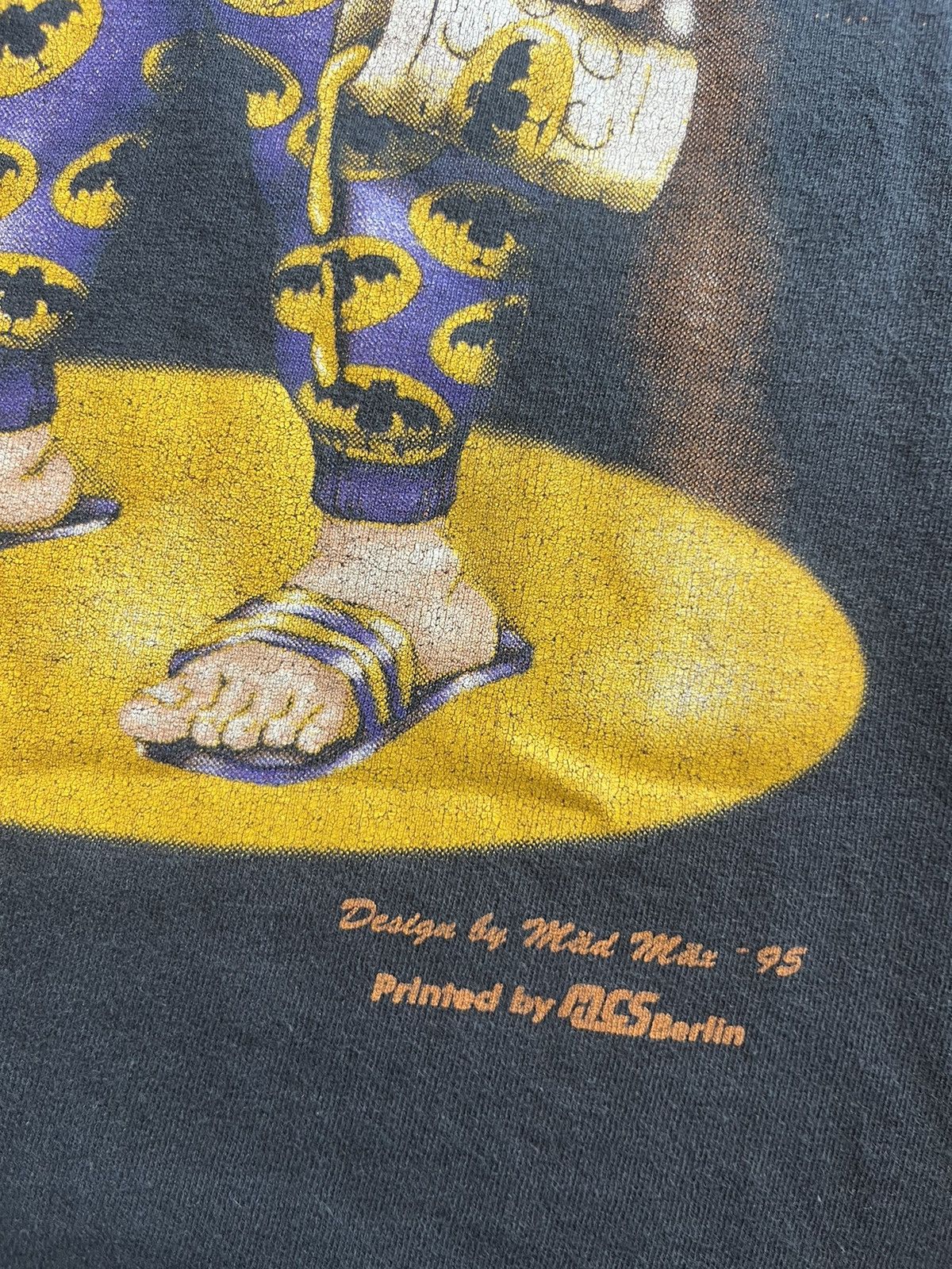 DC Comics Vintage BEER MAN FOREVER FREIBIER Design by Mad Max 95’s Size US XL / EU 56 / 4 - 7 Thumbnail