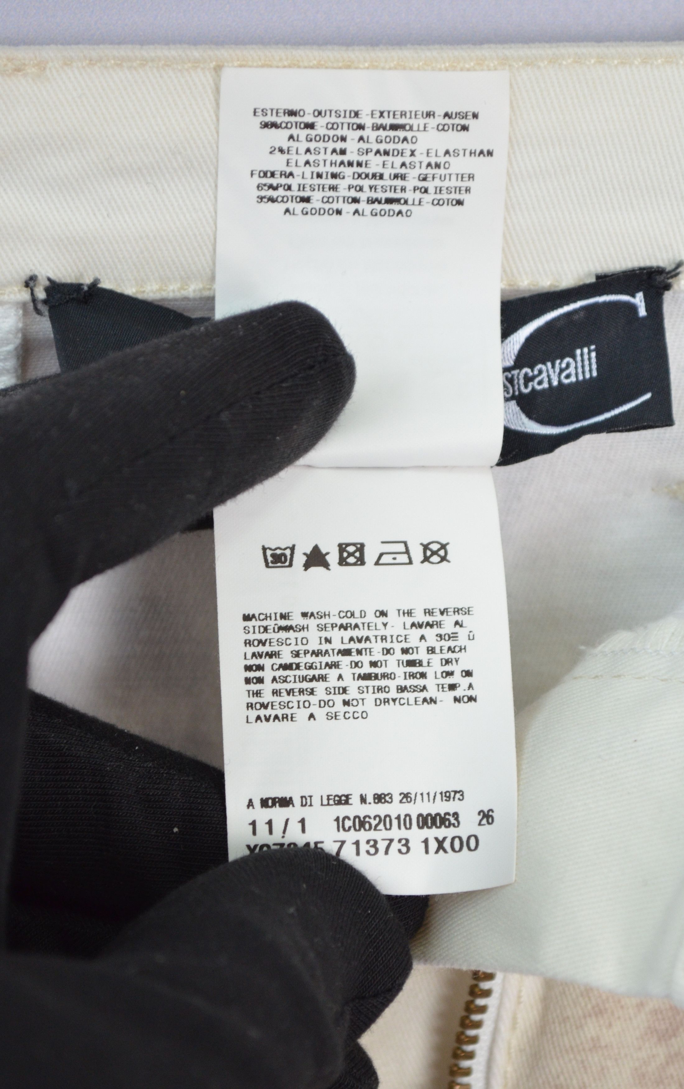 Just Cavalli × Roberto Cavalli Roberto Cavalli Just Animal Leopard Print Skirt 42\US6 Size 28" / US 6 / IT 42 - 15 Thumbnail