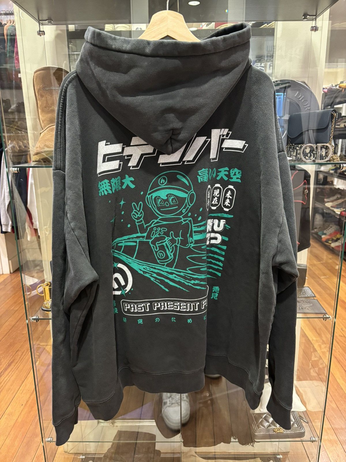 HIDDEN Hidden NY Space Bar Hooded Sweatshirt Size US XXL / EU 58 / 5 - 2 Thumbnail