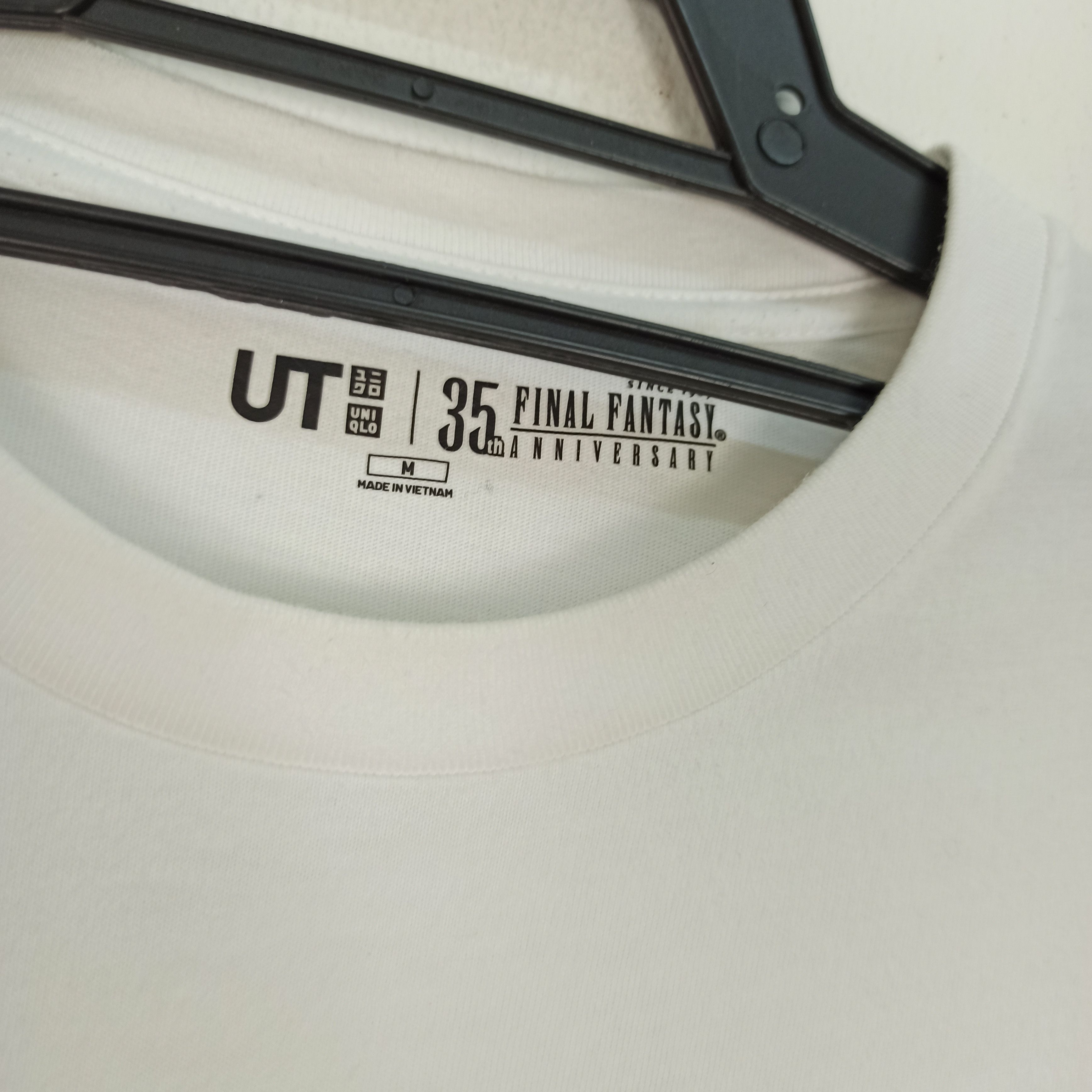 Anime Final Fantasy 35th Anniversary By Uniqlo Tees Size US M / EU 48-50 / 2 - 6 Thumbnail