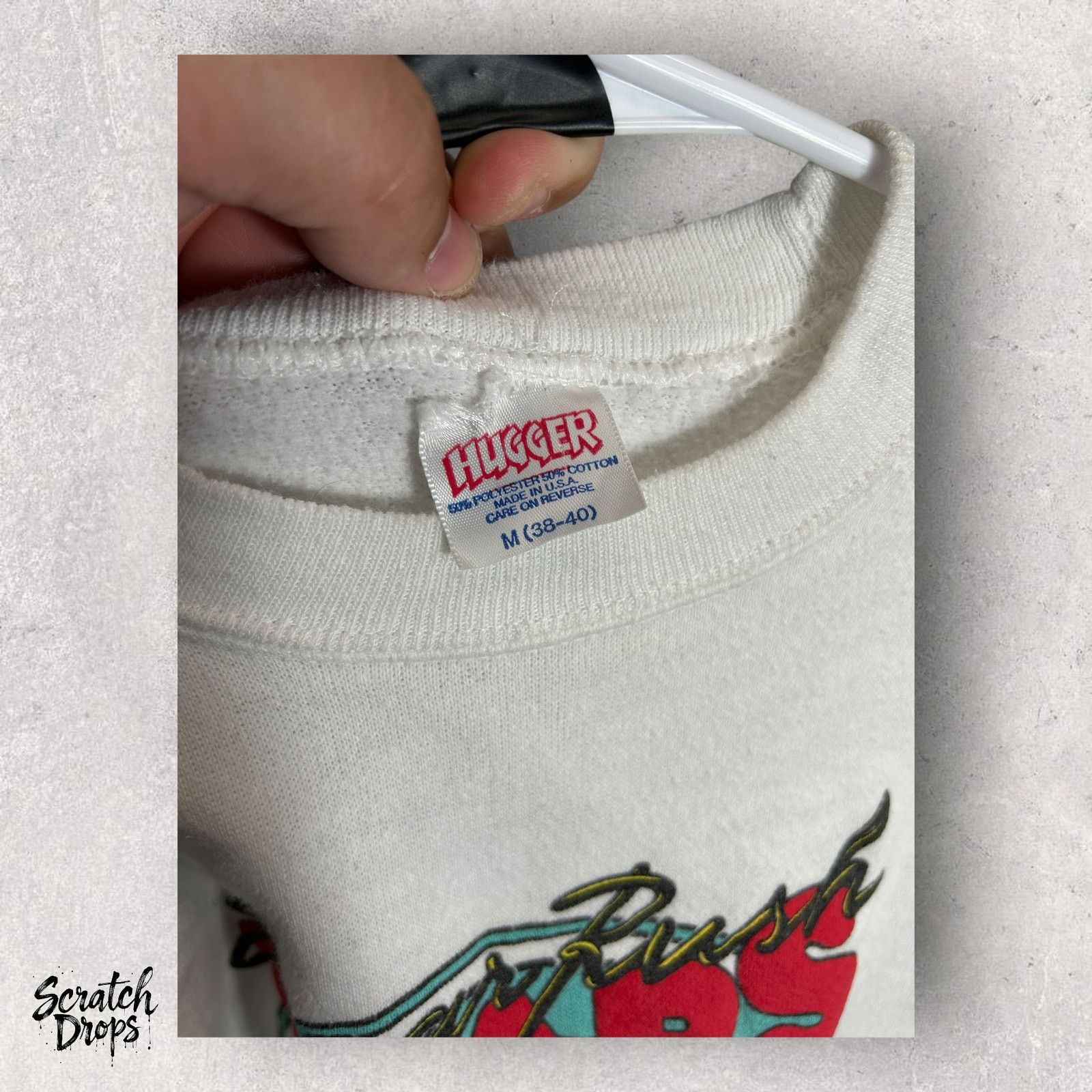 Other Vtg 90s Youth M Sweatshirt Gummy Bear Fun Club White Bears Size M / US 6-8 / IT 42-44 - 2 Thumbnail