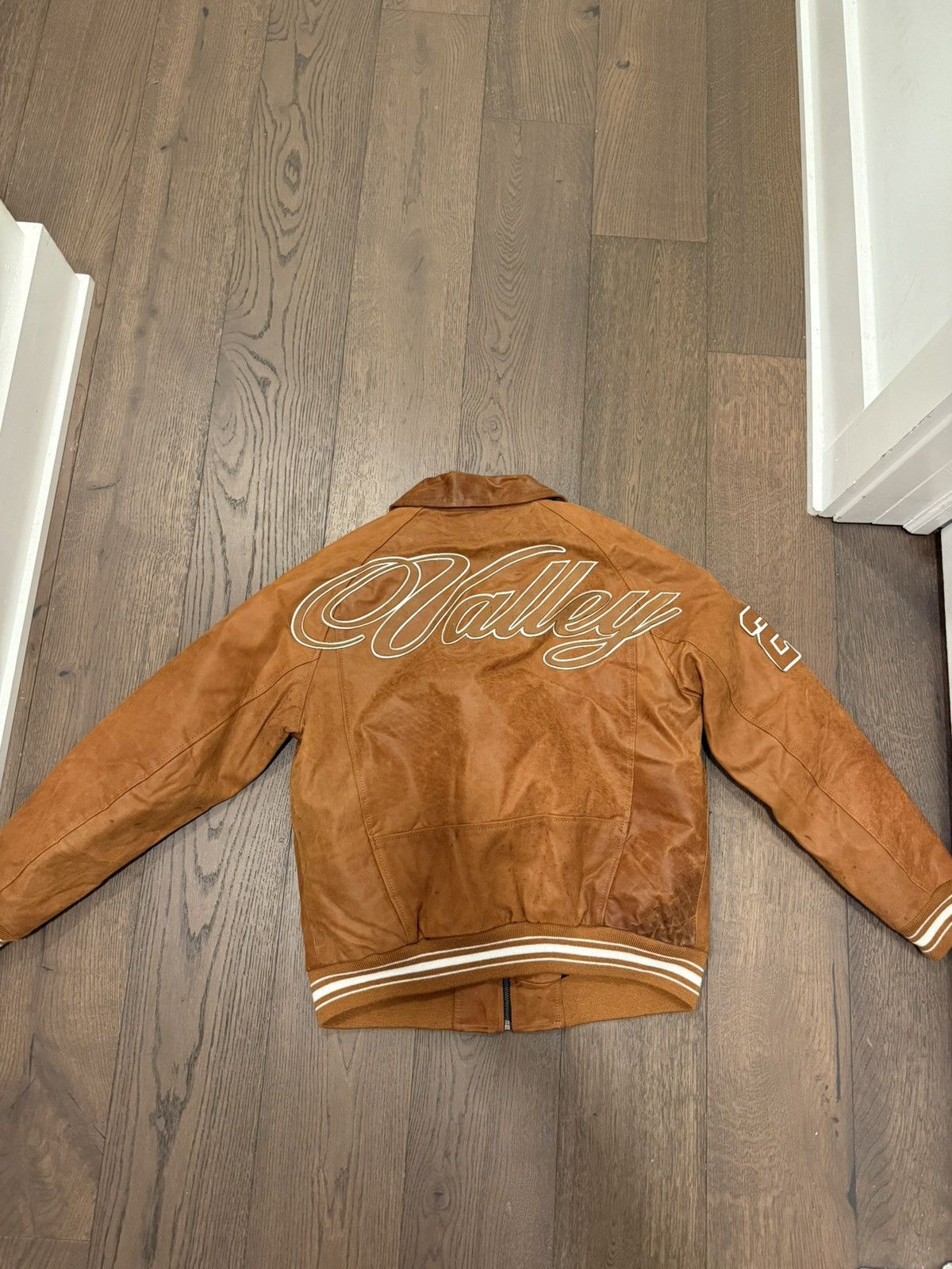 Vale VALE FOREVER BROWN VALLEY LEATHER JACKET XL Size US XL / EU 56 / 4 - 2 Thumbnail