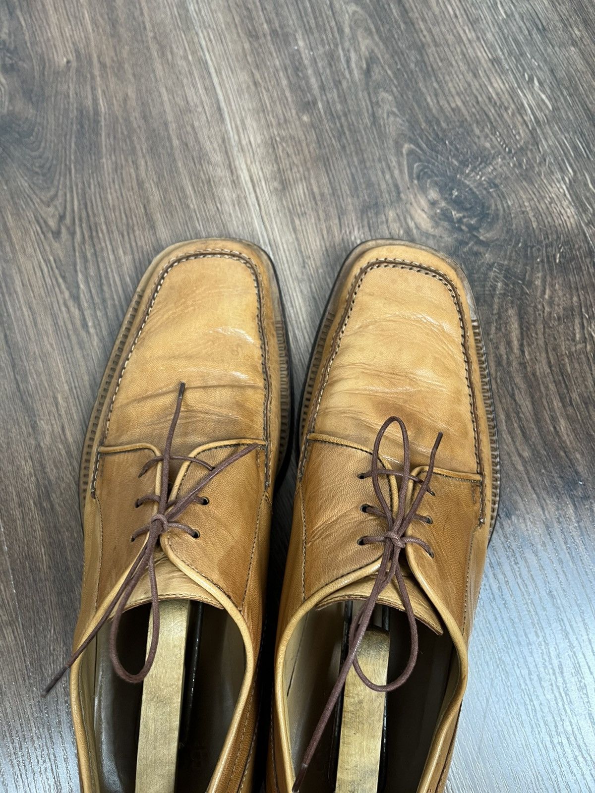Hugo Boss × Leather × Vintage Vintage Brown Boots Classic Leather Classy Casual Shoes Size US 10 / EU 43 - 10 Thumbnail