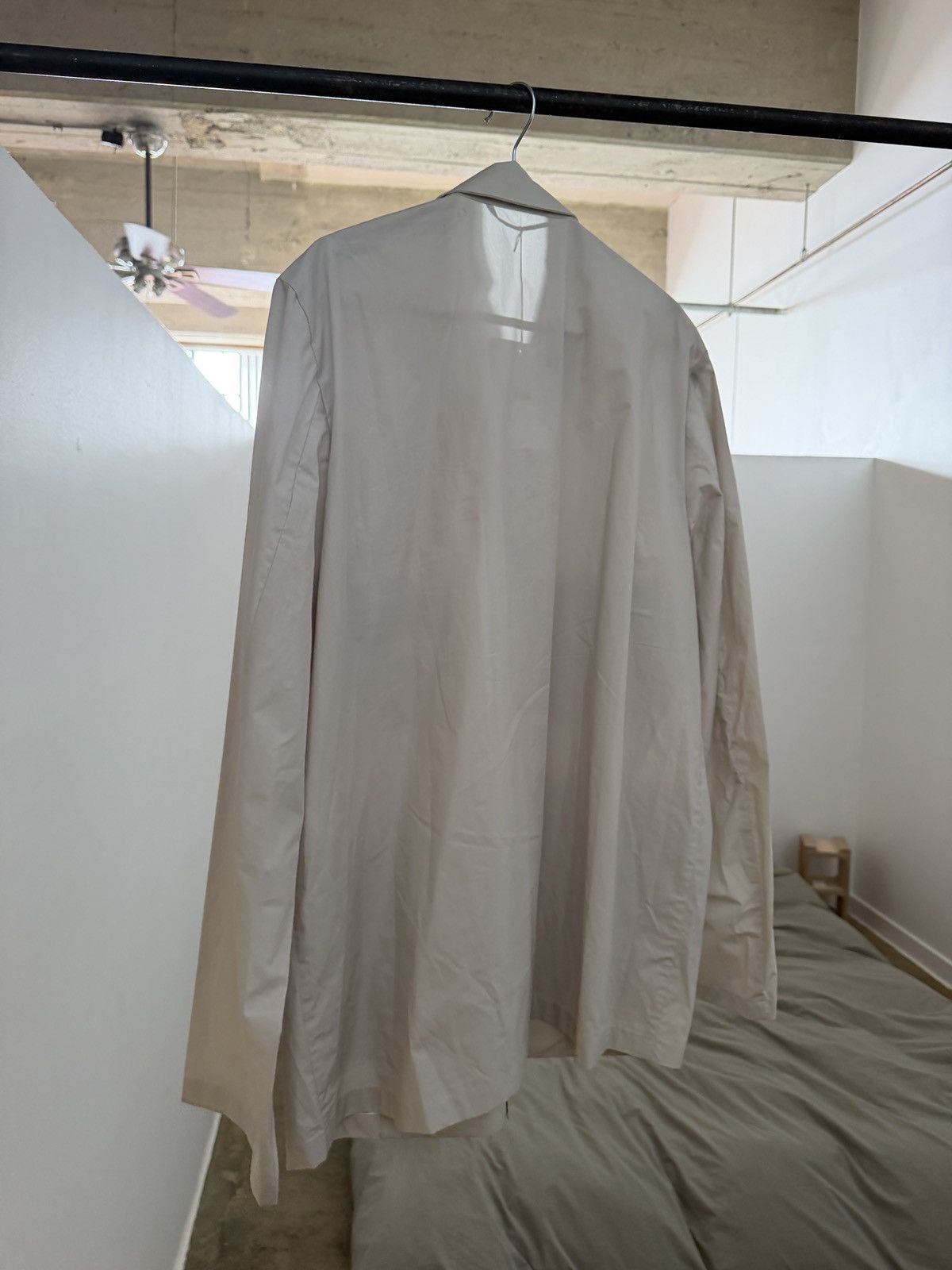 RIER Rier Waxed Popeline Chalk Jacket Size US L / EU 52-54 / 3 - 5 Thumbnail