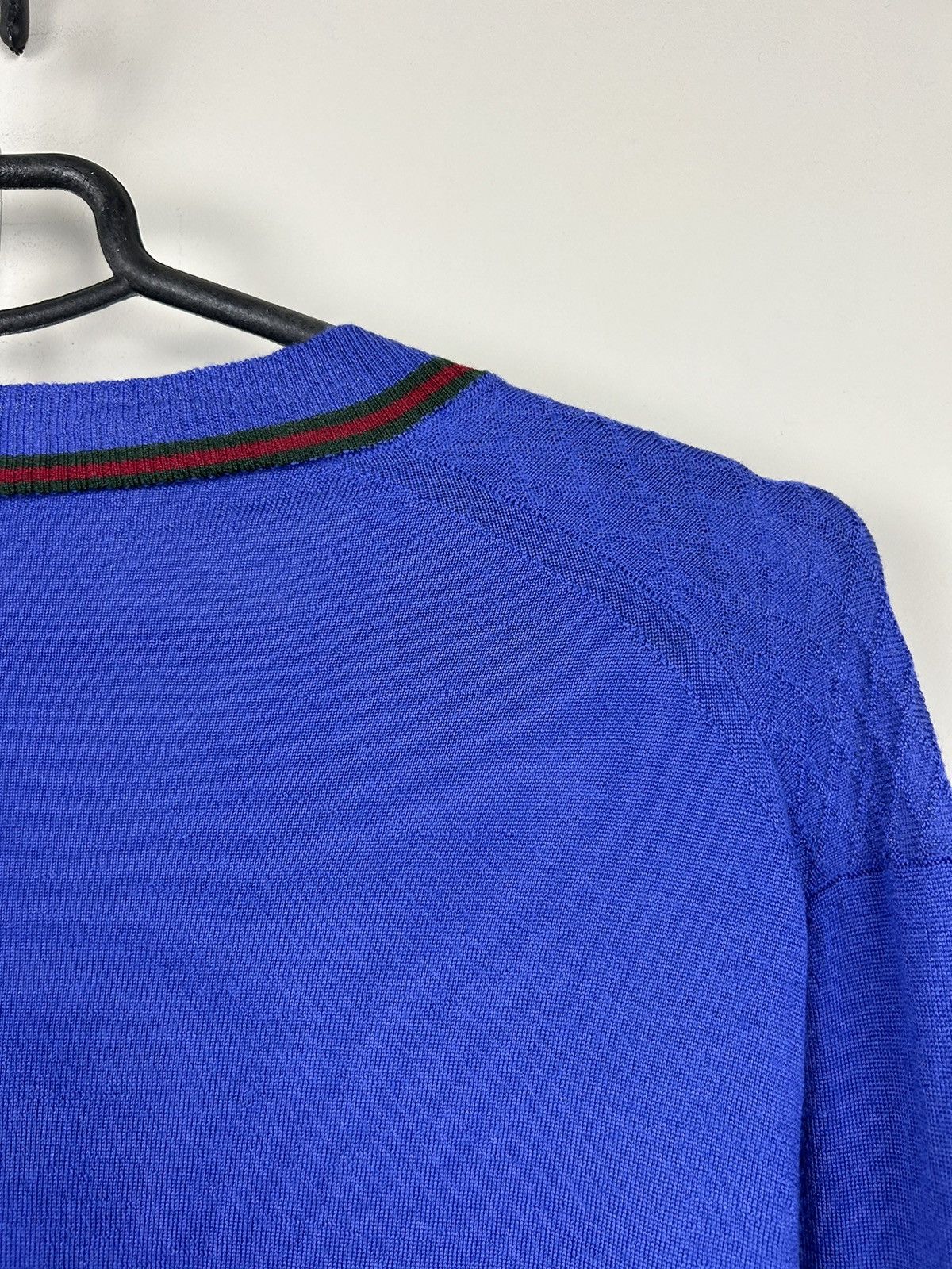 Gucci Vintage Gucci Sweater V neck Size US XL / EU 56 / 4 - 17 Thumbnail