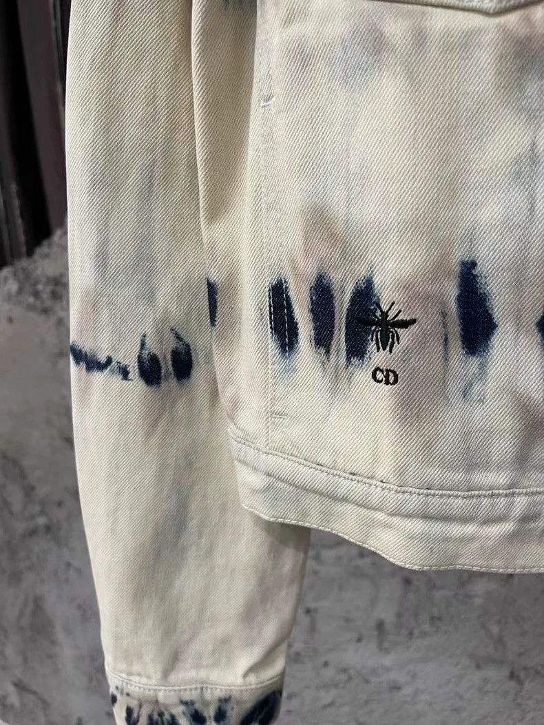 Dior Dior Blue and White Tie-2505 Size US M / EU 48-50 / 2 - 4 Thumbnail