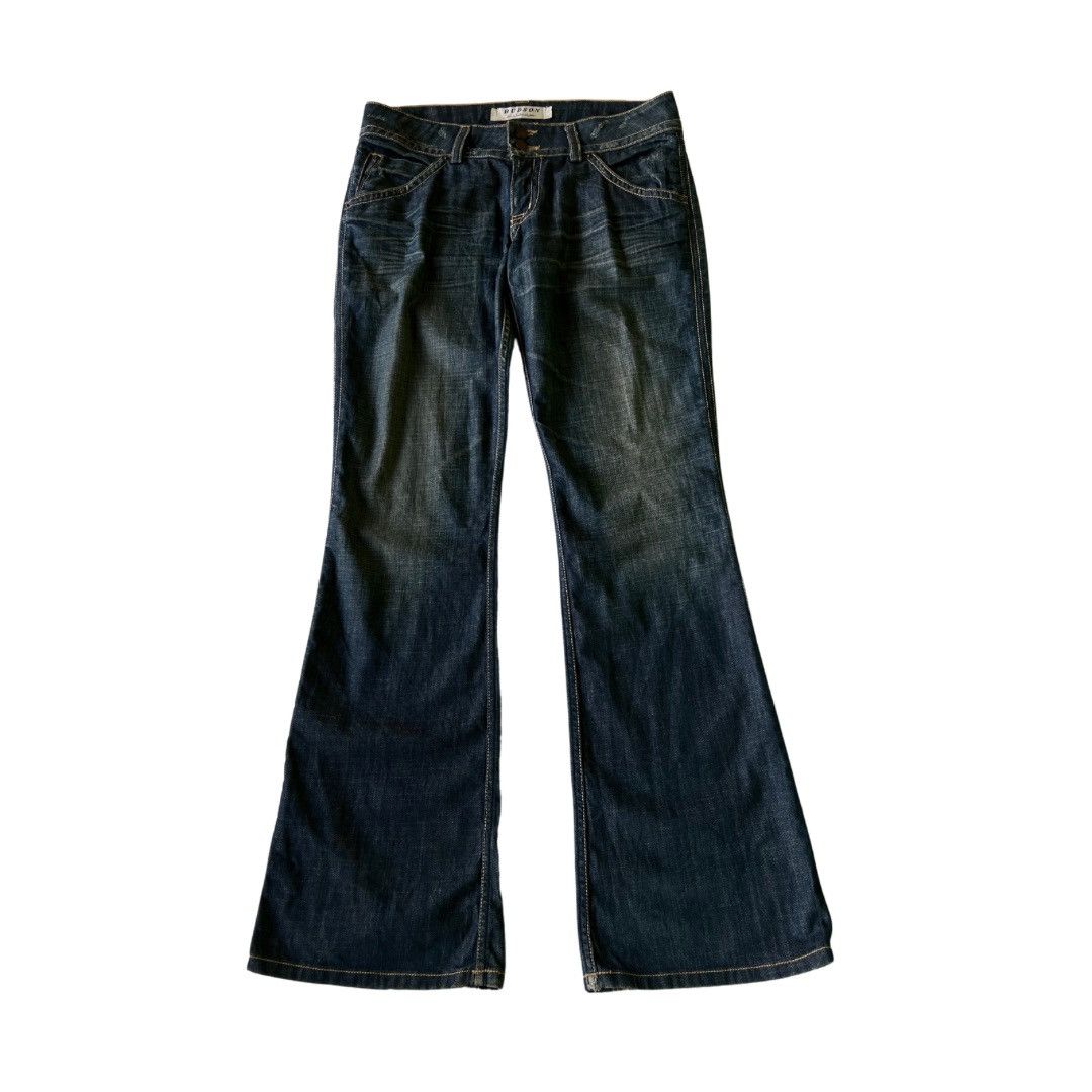 image of Hudson Flare Jeans in Blue, Women's (Size 33)