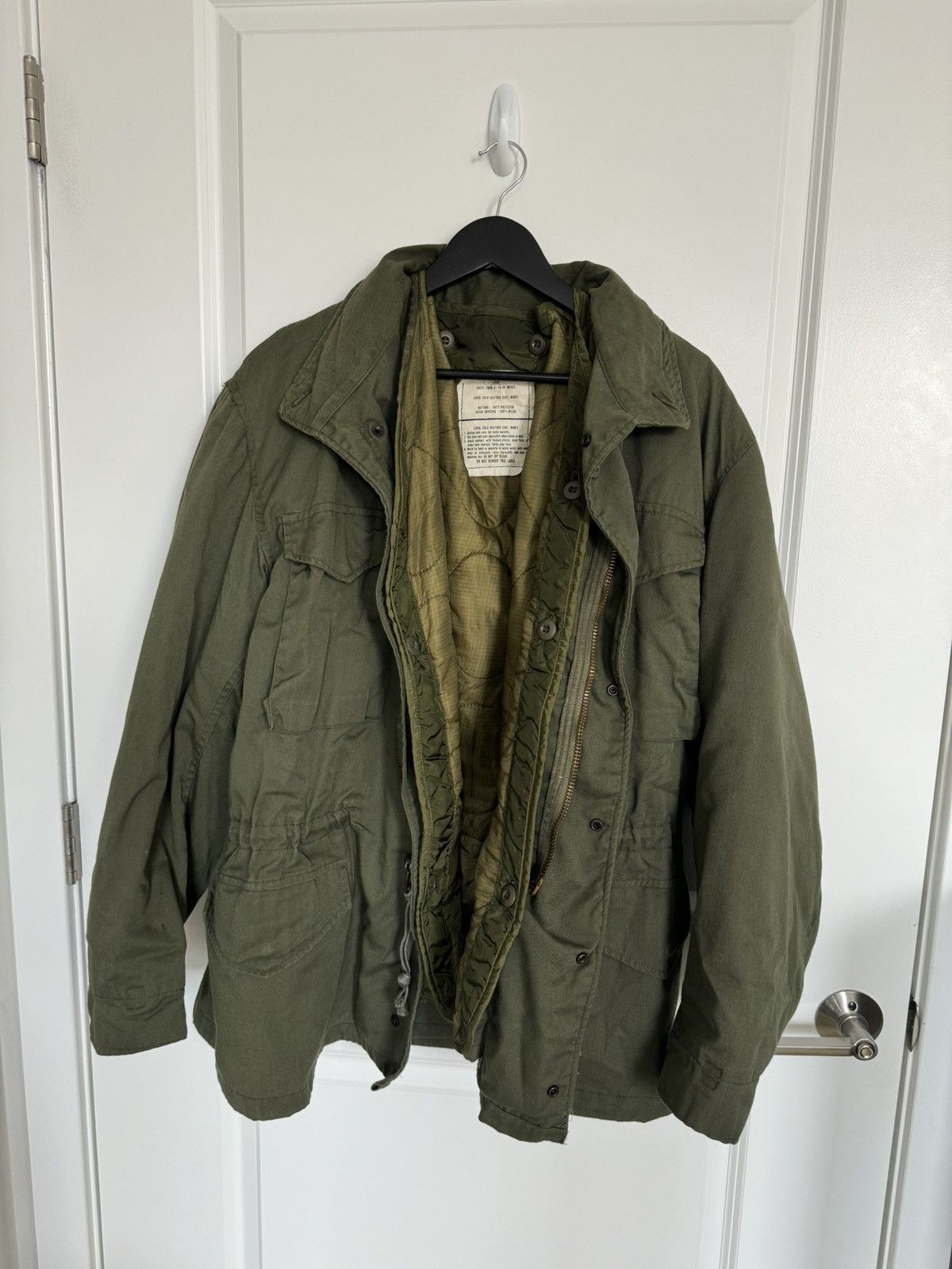 Vintage Vintage Military Field Jacket with Liner Size US L / EU 52-54 / 3 - 1 Thumbnail