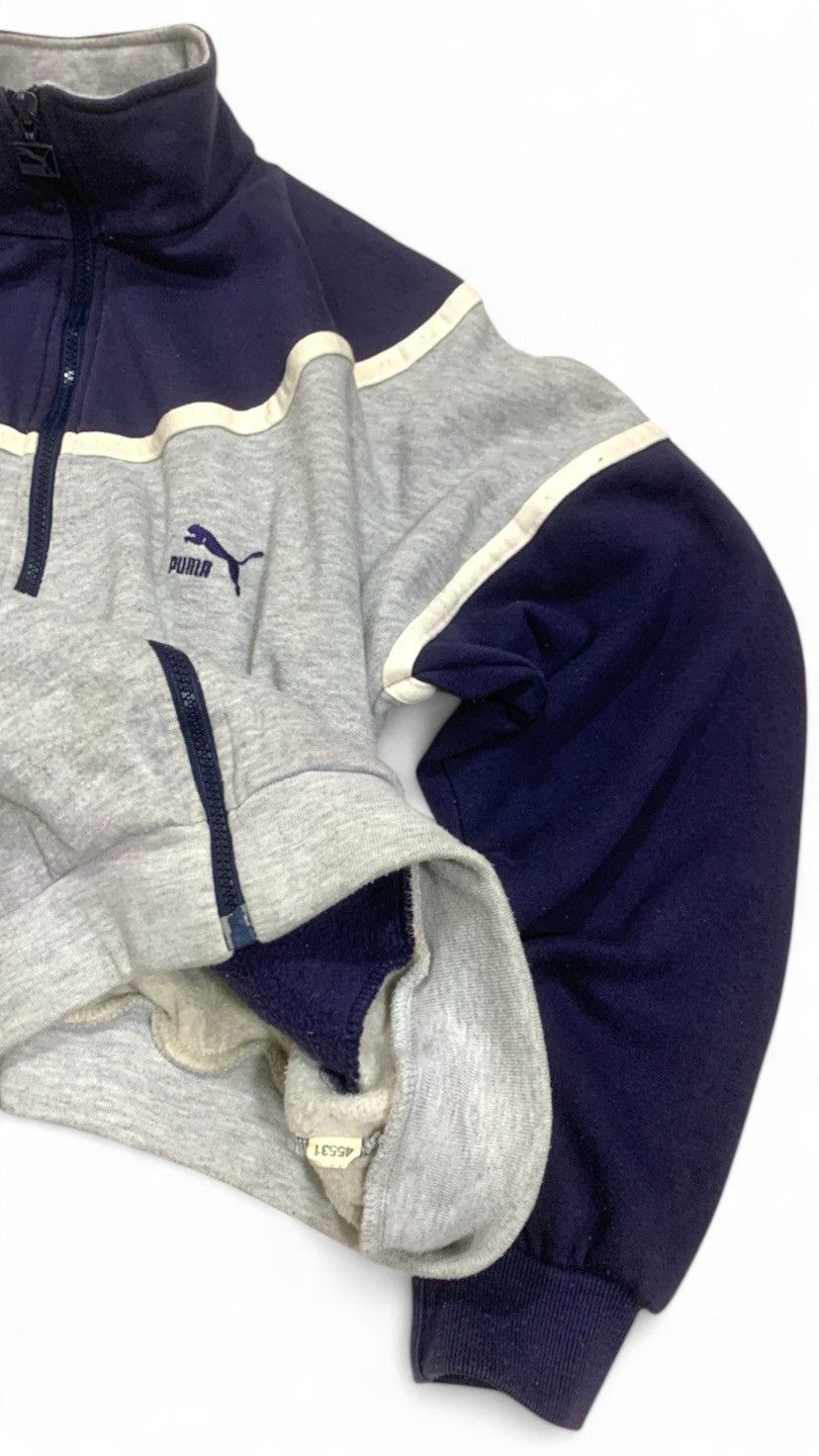 Puma × Vintage Vintage Puma Zip Up Jacket Blockcore Size US L / EU 52-54 / 3 - 4 Thumbnail