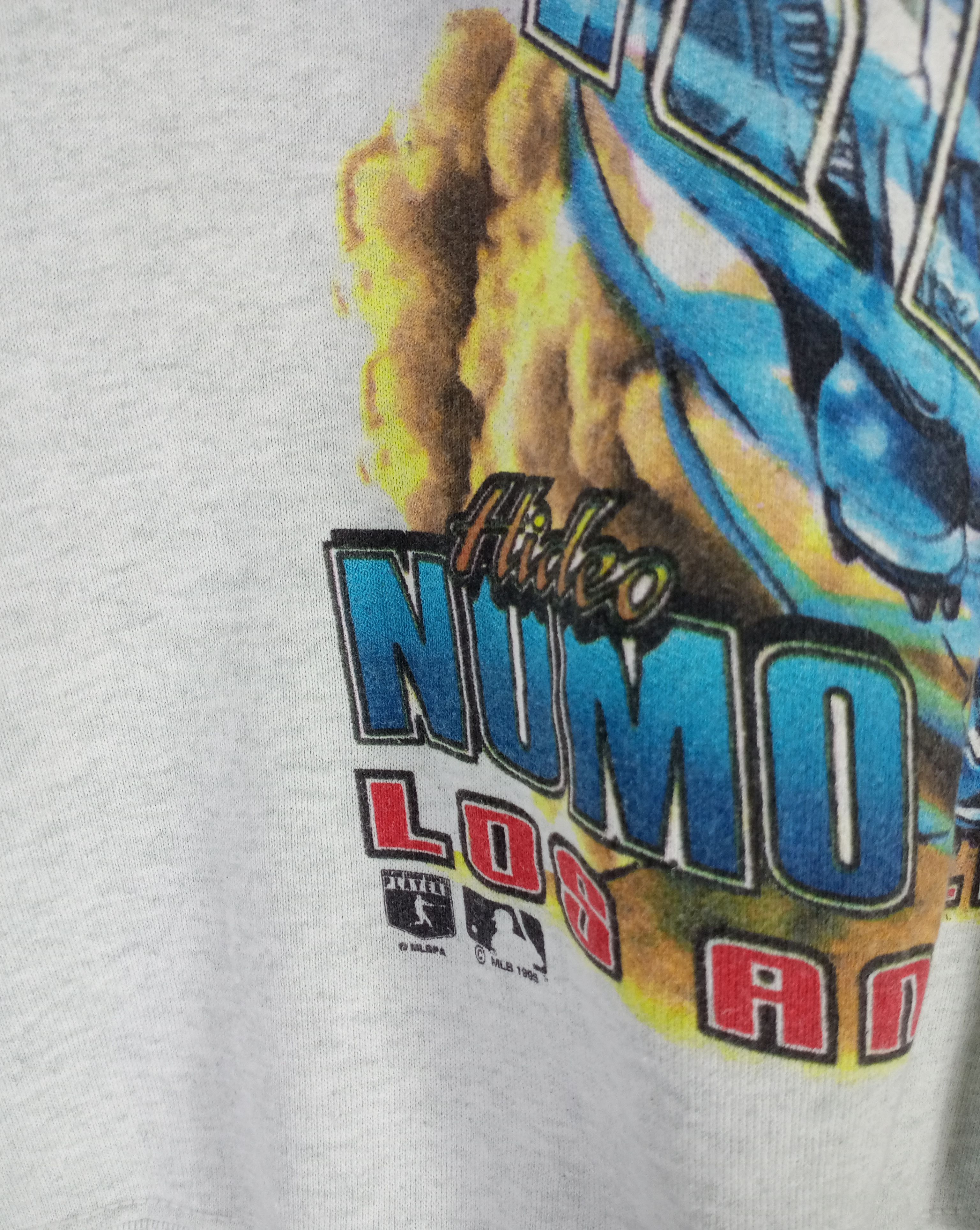 MLB Rare Vintage The Tonardo Hideo Nomo Dodgers Sweatshirt Size US L / EU 52-54 / 3 - 8 Thumbnail