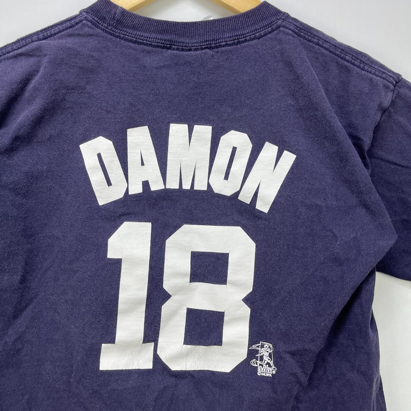Vintage Vintage New York Yankees Sun Faded T-Shirt Johnny Damon XS Size US XS / EU 42 / 0 - 4 Thumbnail