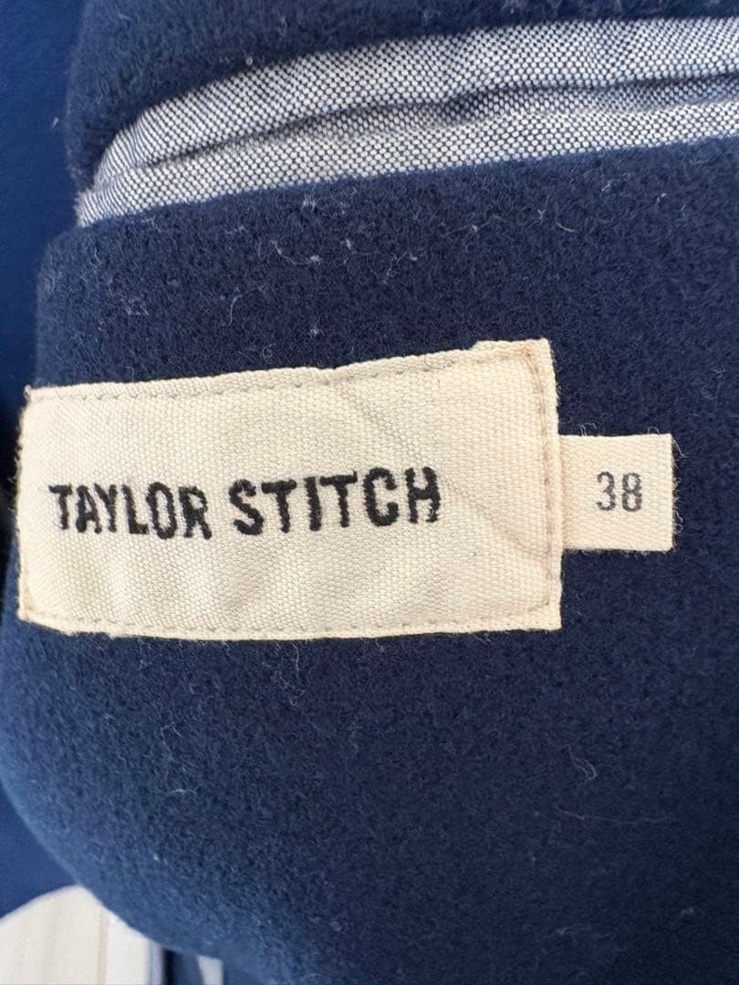 Taylor Stitch Telegraph Jacket in Navy Boiled Wool Size 38R - 5 Thumbnail