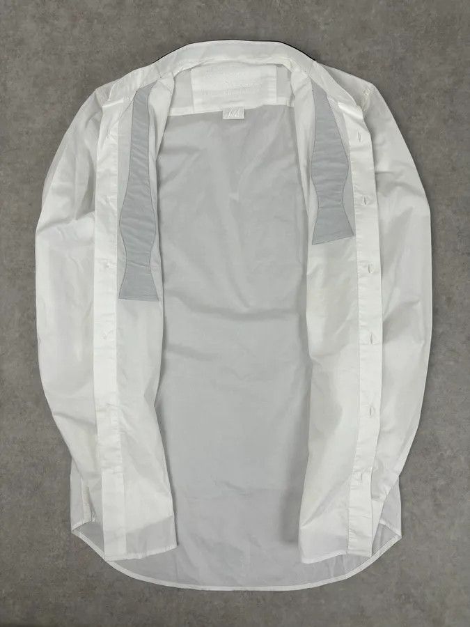 Maison Margiela Maison Margiela H&M White Trompe L’oeil Tie Shirt Size US XS / EU 42 / 0 - 7 Thumbnail