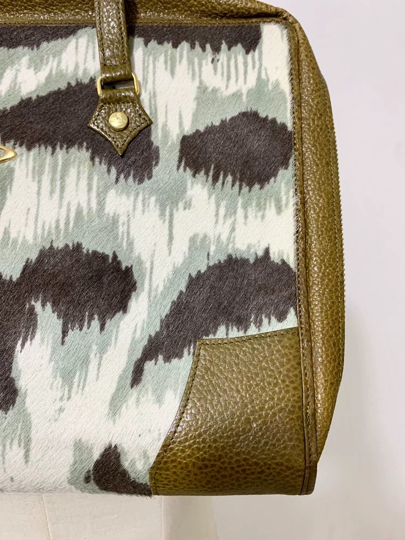 Vivienne Westwood Vivienne Westwood Brown macaque leopard pattern briefcase Size ONE SIZE - 4 Thumbnail