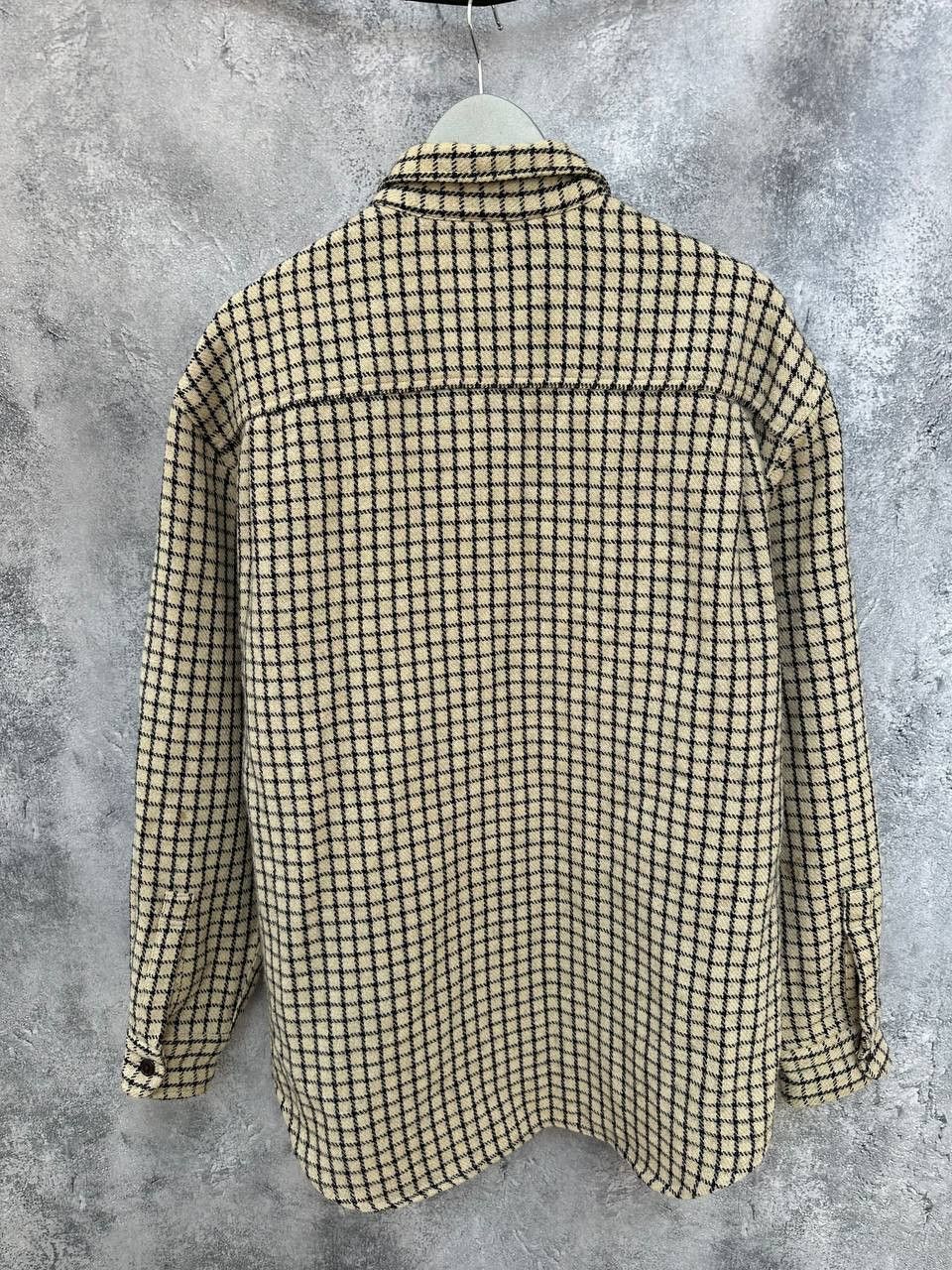Abercrombie & Fitch × Vintage Abercrombie Fitch Vintage Plaid Overshirt Wool Button Jacket Size US M / EU 48-50 / 2 - 3 Thumbnail