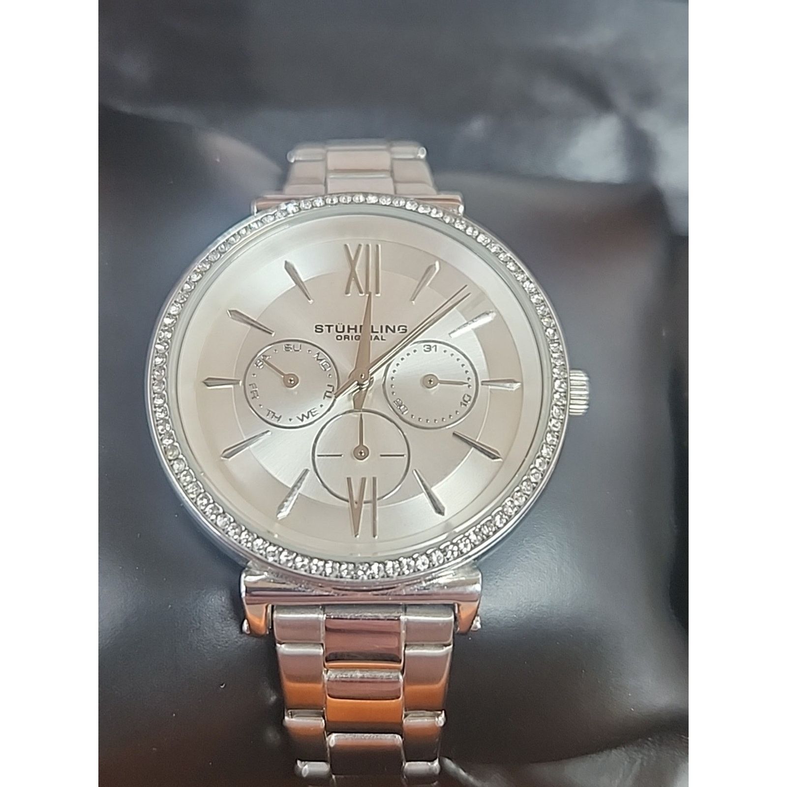 Other Stuhrling Original Women's Stainless Crystals Watch 143723 Size ONE SIZE - 2 Thumbnail