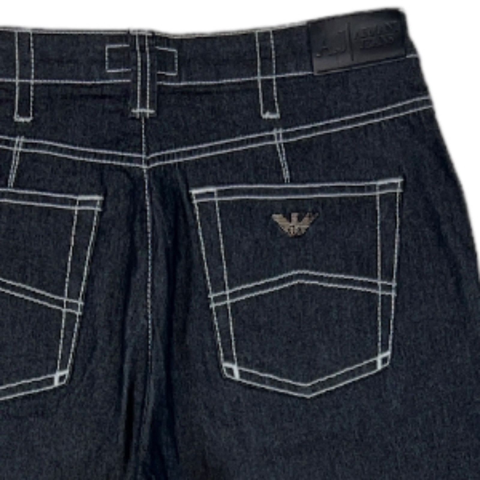 Armani Armani Jeans Gray Denim Pants | Size 28 Size 28" / US 6 / IT 42 - 4 Thumbnail