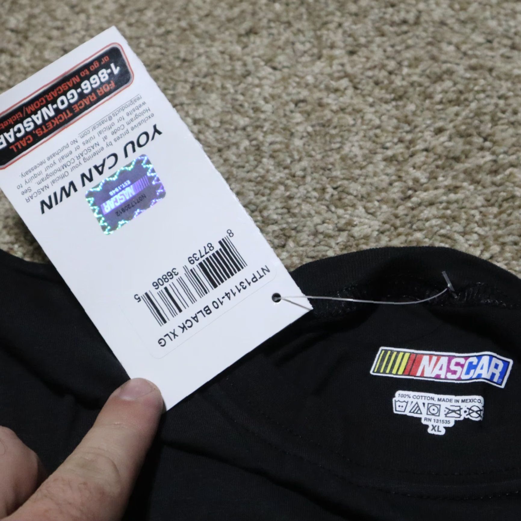 NASCAR DANICA PATRICK #10 NASCAR Racing T-Shirt Women's XL Black Graphic Print Size XL / US 12-14 / IT 48-50 - 3 Thumbnail