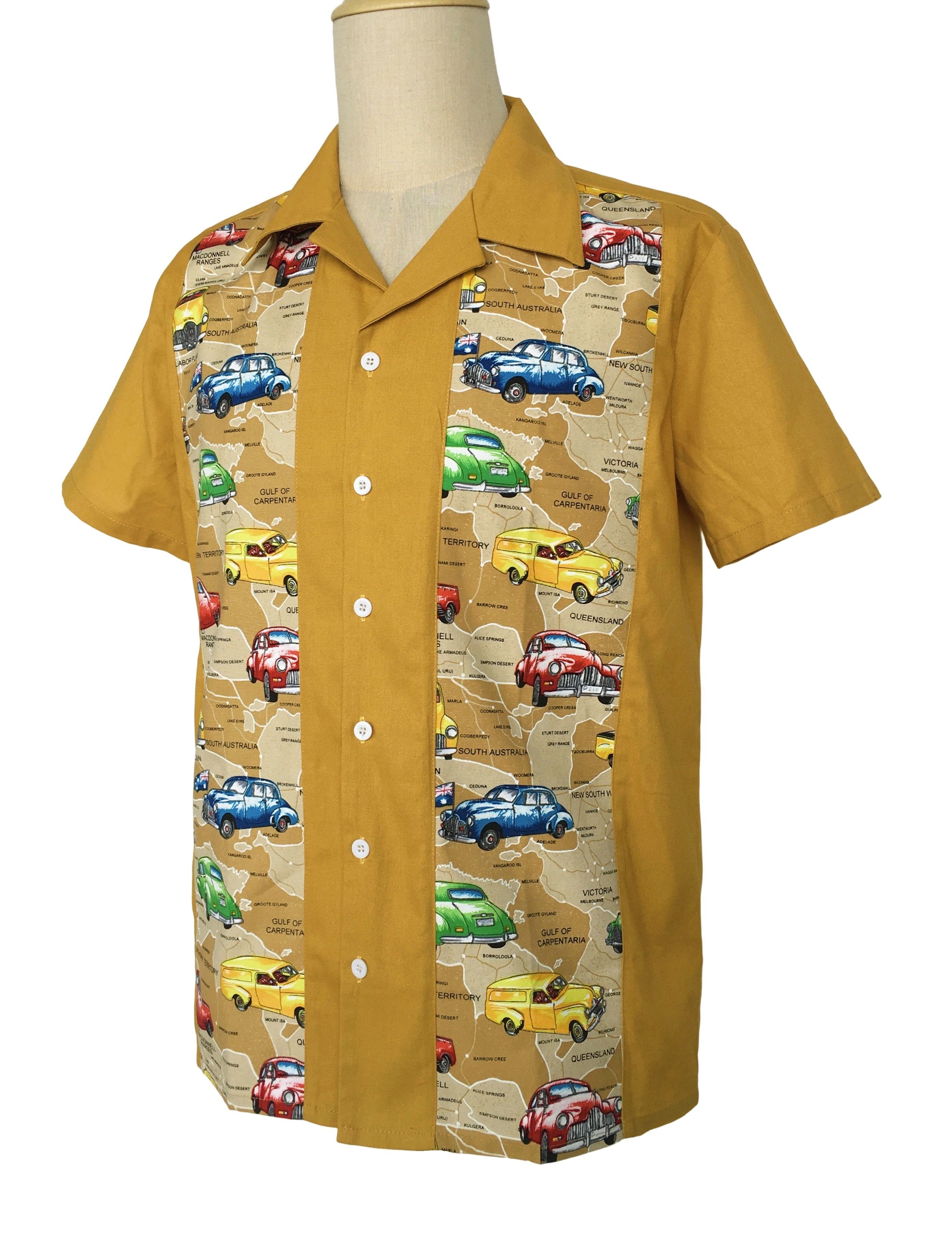 Other Men Shirt Printed Panel Collar Hawaii Shirts Size US XXL / EU 58 / 5 - 2 Thumbnail