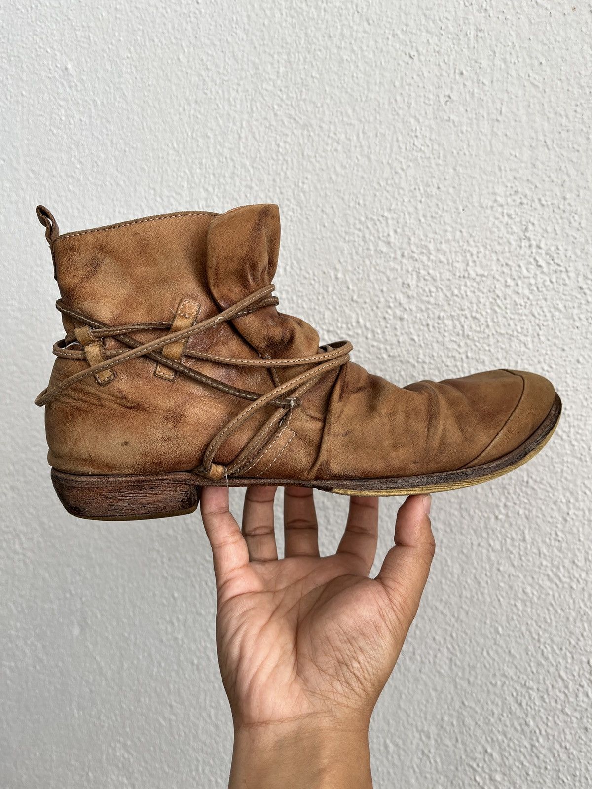 Japanese Brand 2000’s Whoop EE Lace Up Boots Size US 8 / EU 41 - 1 Thumbnail