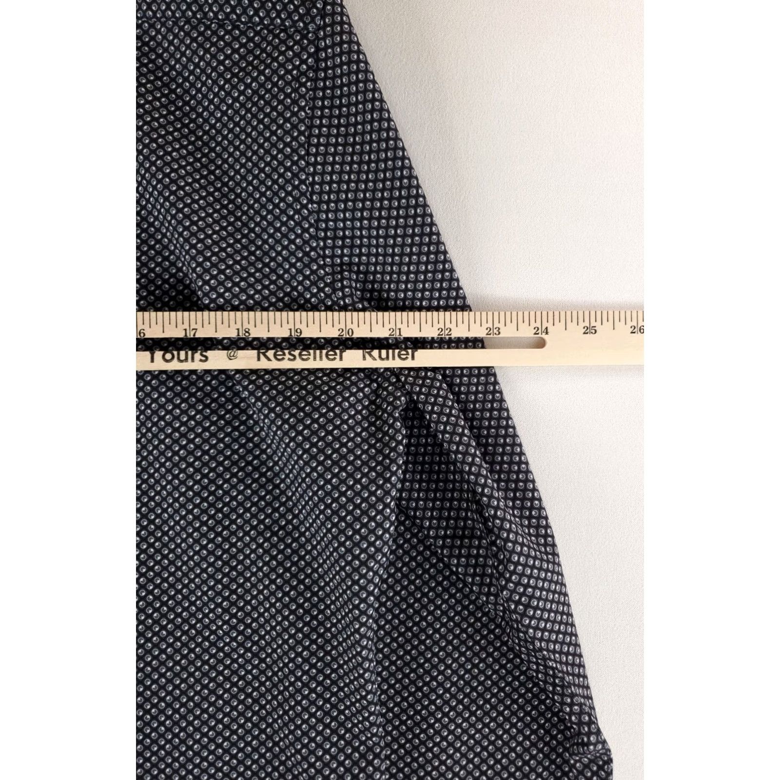 Vintage 7 Diamonds Button Down Short Sleeve Shirt Geometric Black Mens M 4 Way Stretch Shirt Size US M / EU 48-50 / 2 - 5 Thumbnail