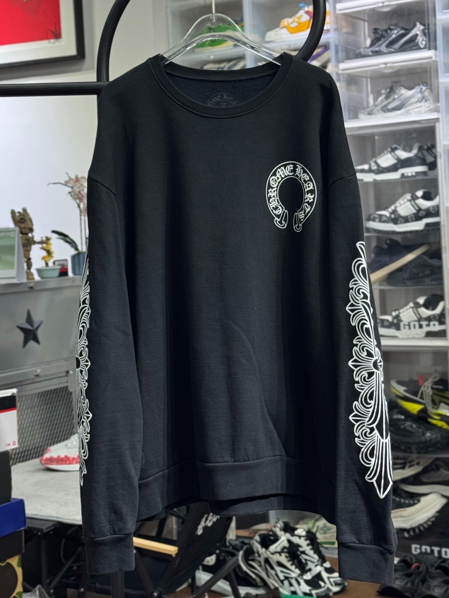 Chrome Hearts Chrome Hearts Black Hoodie L Men Size US L / EU 52-54 / 3 - 1 Thumbnail