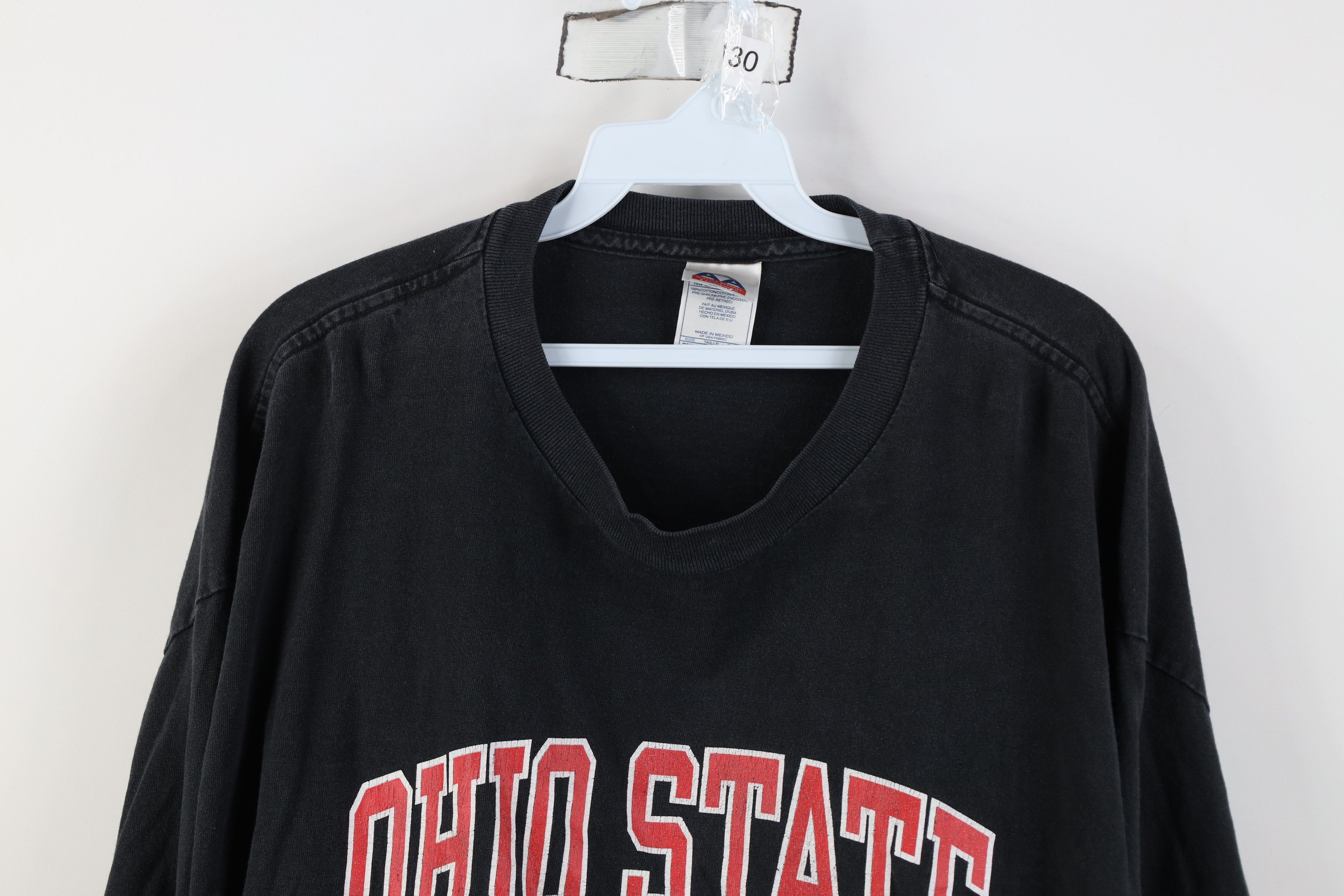 Vintage Vintage Ohio State University Long Sleeve T-Shirt Cotton Size US XXL / EU 58 / 5 - 2 Thumbnail