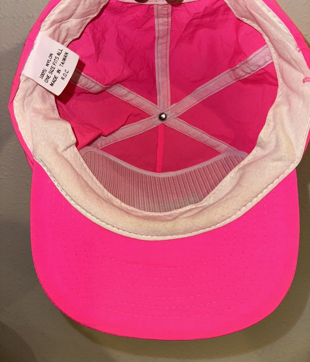 Reebok Vintage Reebok Neon Pink Hat Size ONE SIZE - 3 Thumbnail