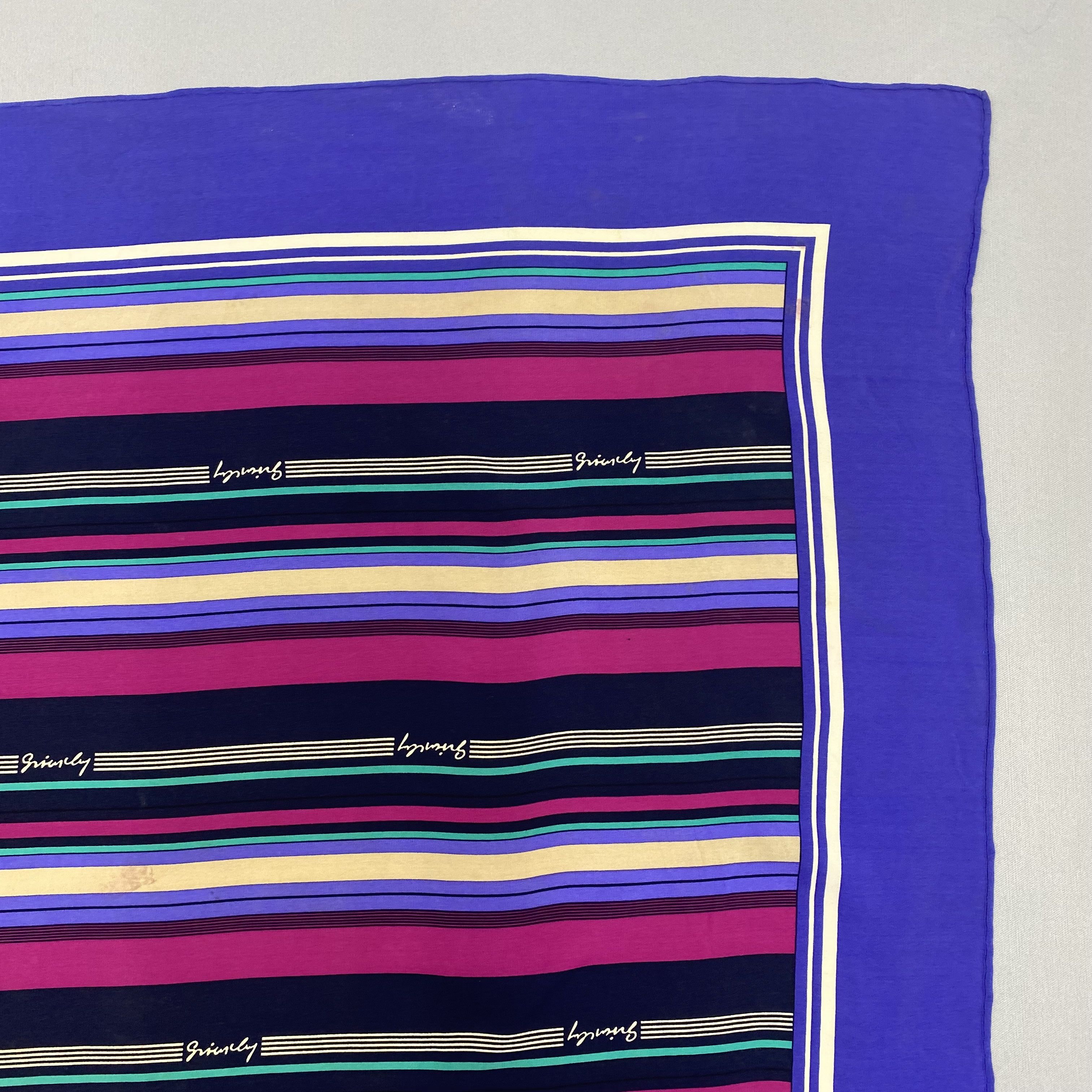Givenchy Vintage Givenchy SILK Scarf Twill Stole Wraps Scarves Size ONE SIZE - 6 Thumbnail