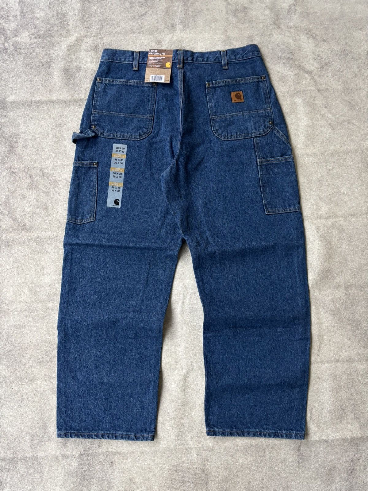 Carhartt carhartt double knee B73 size 36 loose original fit Size US 36 / EU 52 - 1 Thumbnail