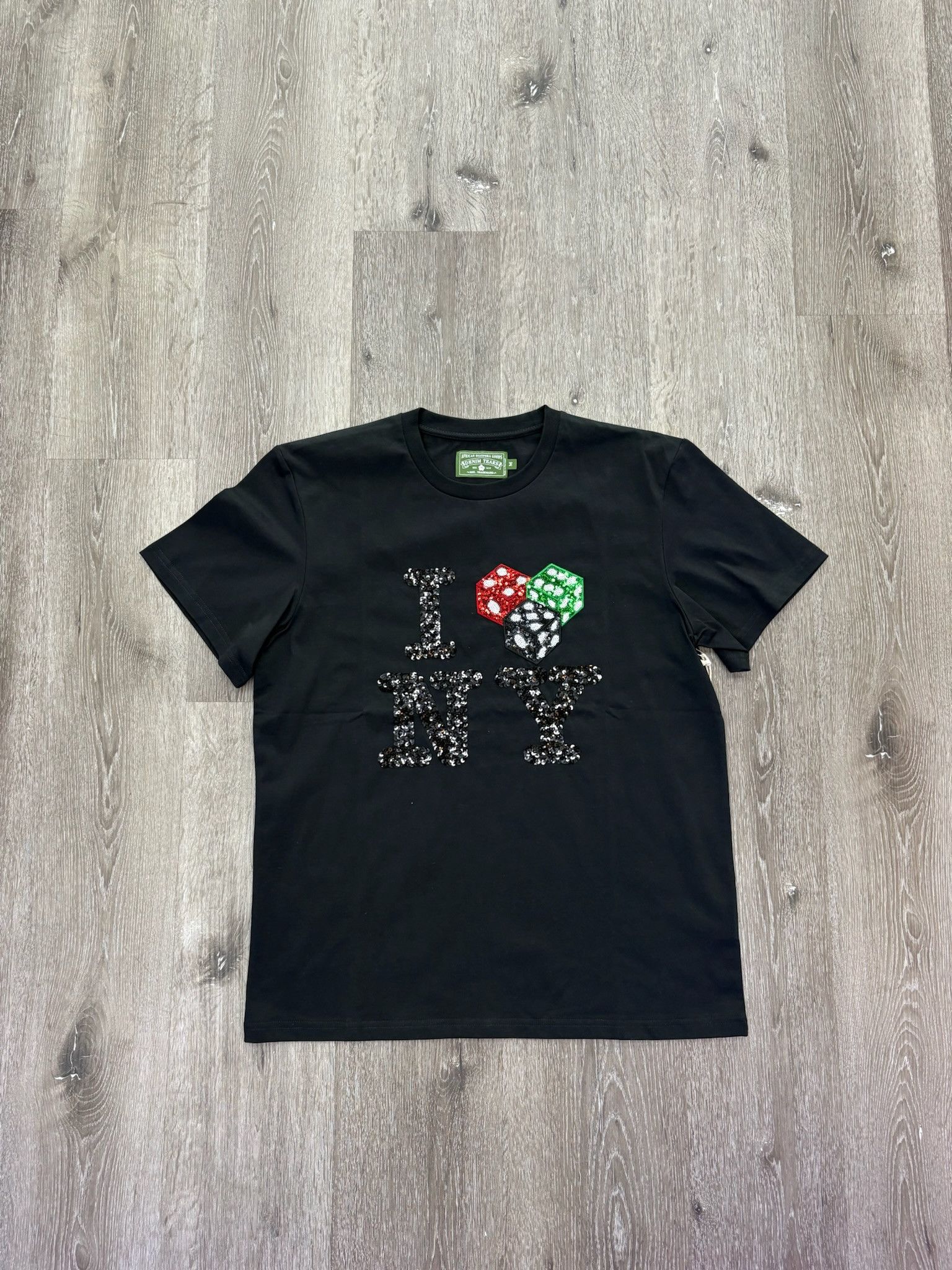 DENIM TEARS Denim Tears "Cee-Lo NY" Tee (Black) Size US M / EU 48-50 / 2 - 1 Thumbnail