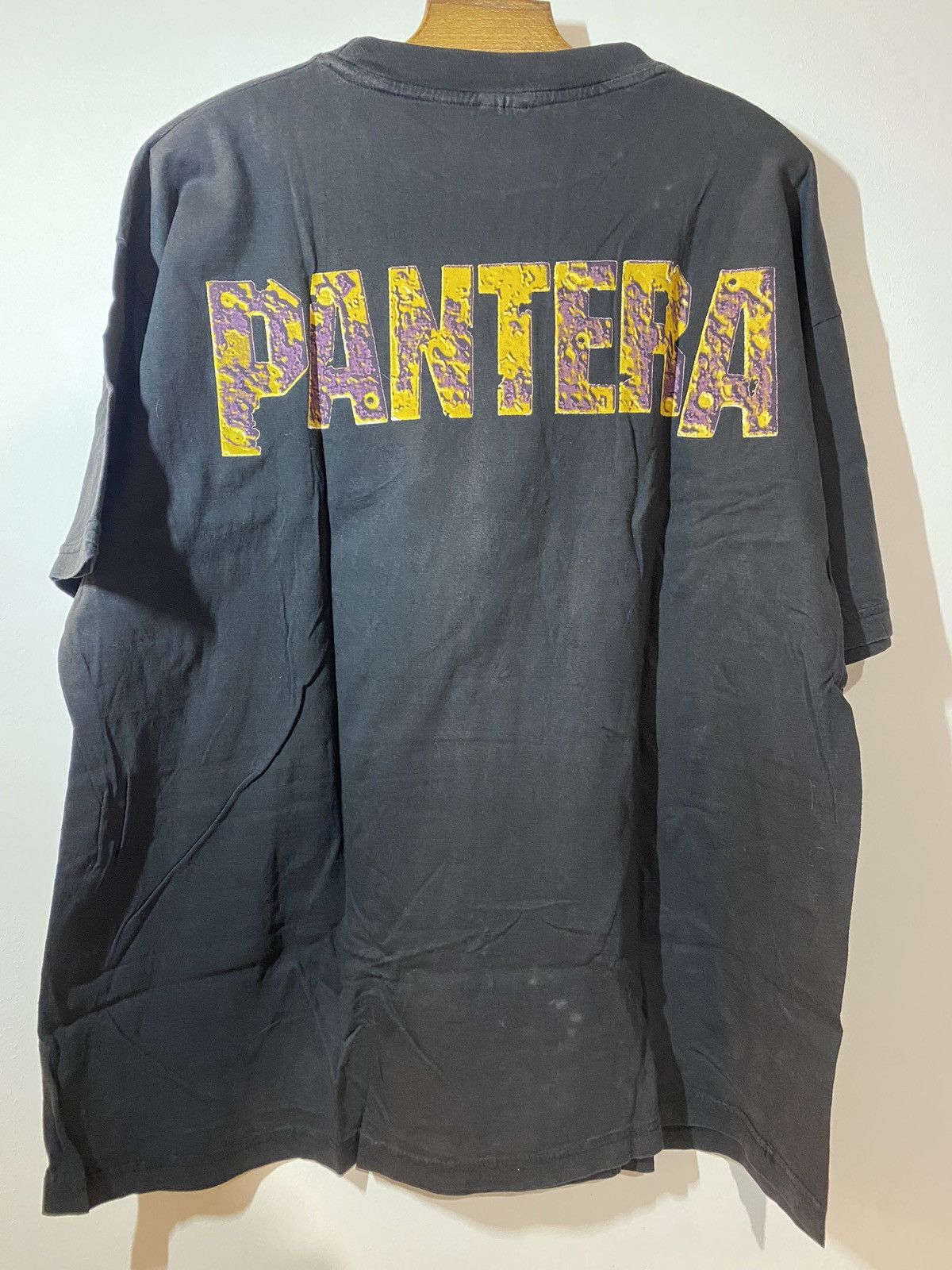 Band Tees × Vintage Vintage 90s Pantera tour far beyond driven Shirt Size US XL / EU 56 / 4 - 5 Thumbnail