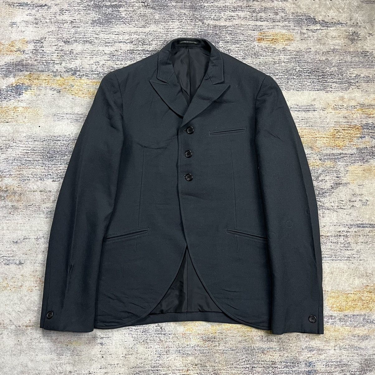 Yohji Yamamoto Yohji Yamamoto Pour Homme wool 3B jacket Size US M / EU 48-50 / 2 - 1 Thumbnail