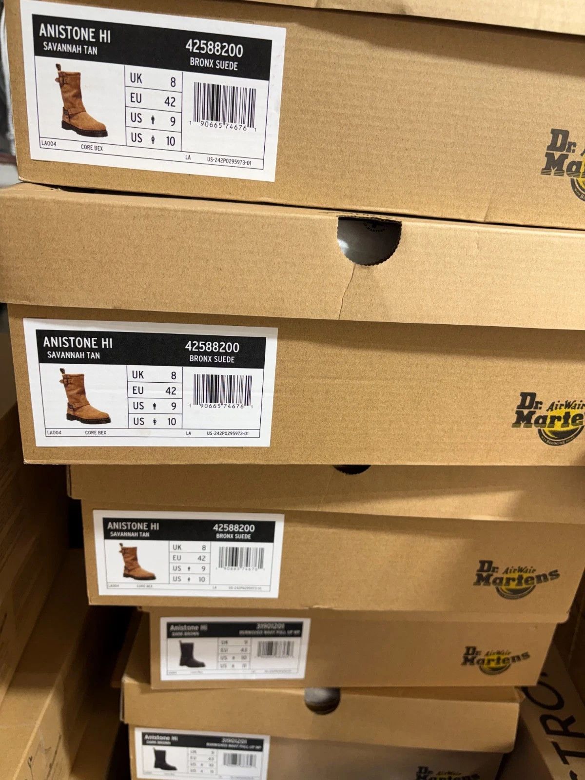 Dr. Martens DR. MARTENS Anistone Hi Harness Biker Boots Size US 10 / EU 43 - 8 Thumbnail