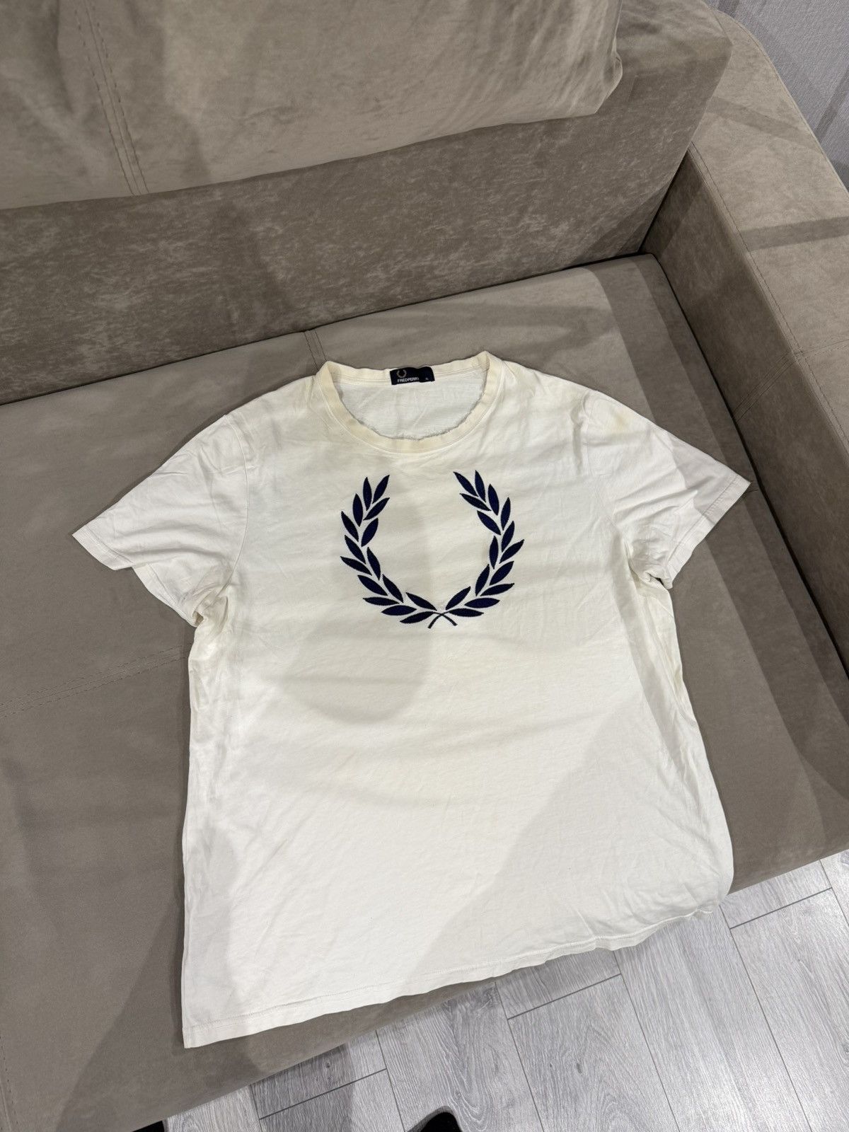 Fred Perry Vintage Fred Perry Big Logo Casual Style Size US XL / EU 56 / 4 - 1 Thumbnail
