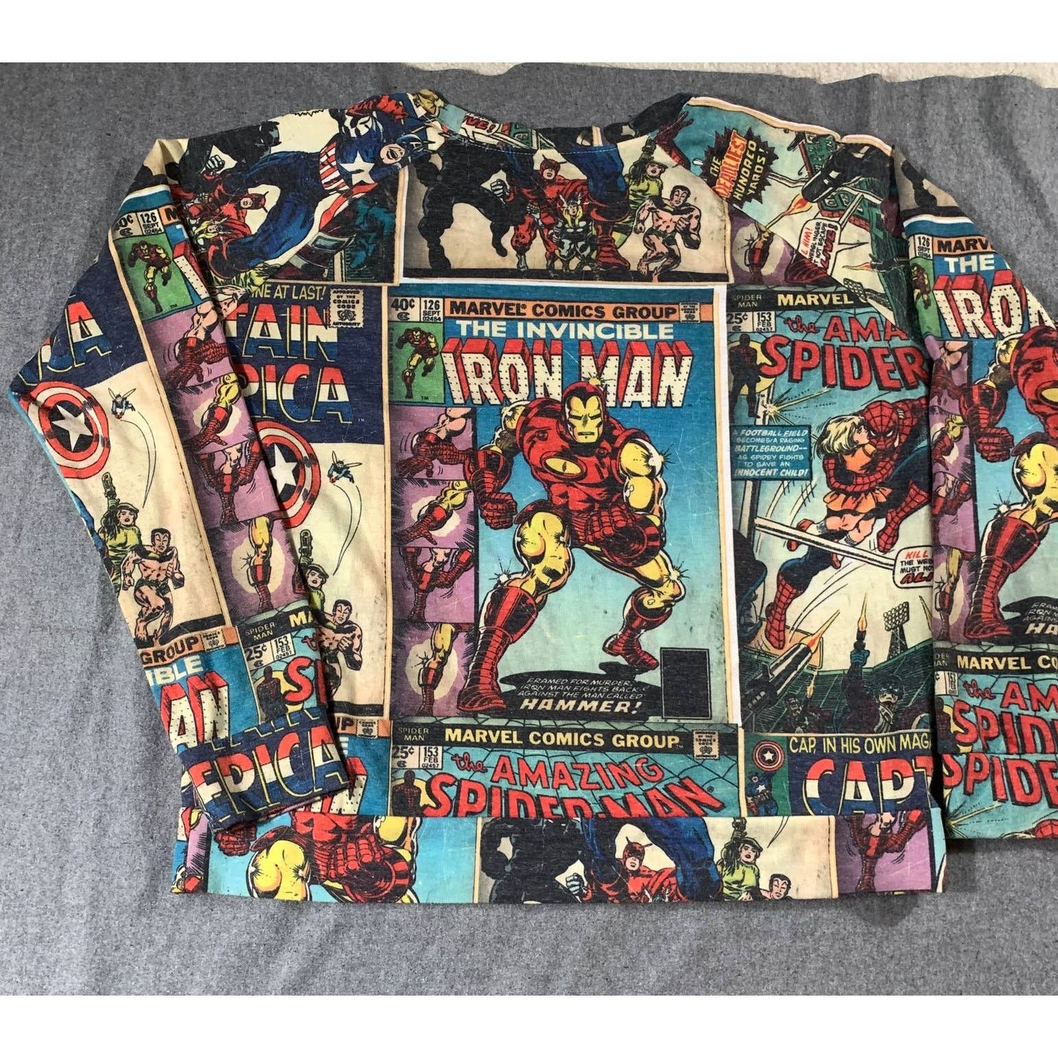 Marvel Comics Marvel Shirt Women Medium Multicolor Casual Size M / US 6-8 / IT 42-44 - 2 Thumbnail