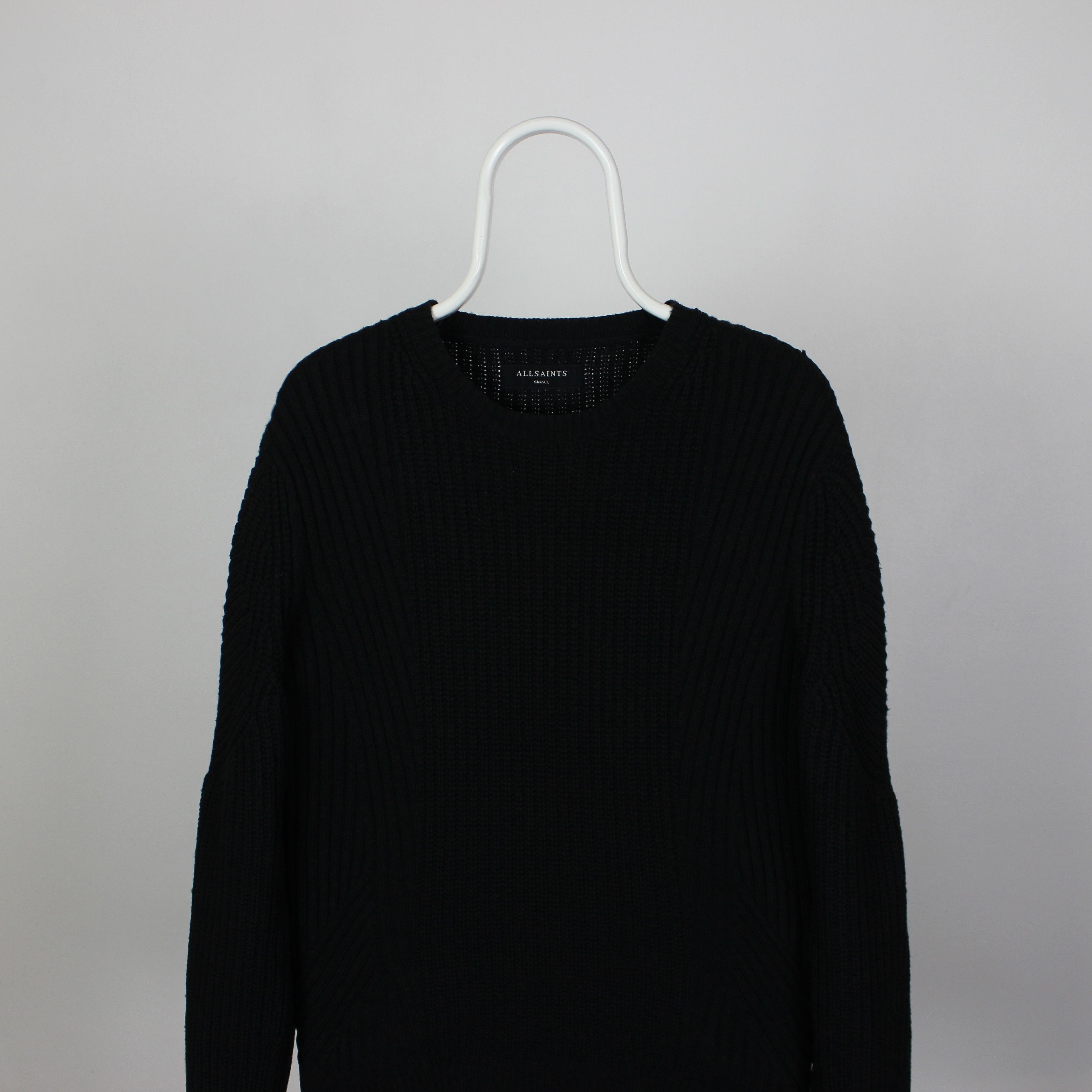 Allsaints Allsaints sweater men knitwear s m black hirem crew Size US S / EU 44-46 / 1 - 2 Thumbnail