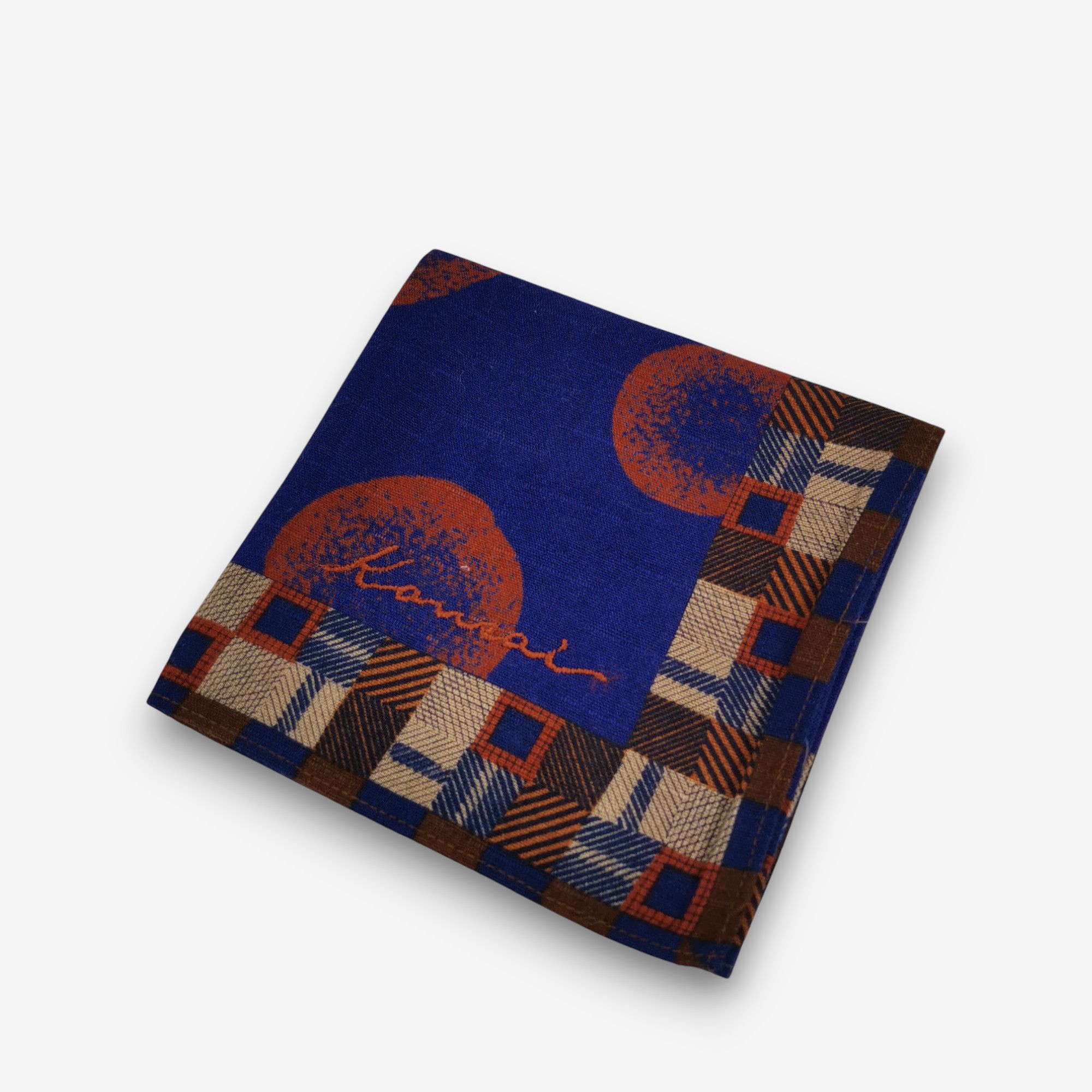Kansai Yamamoto Vintage Kansai Handkerchief Pocket Square Bandana Size ONE SIZE - 4 Thumbnail