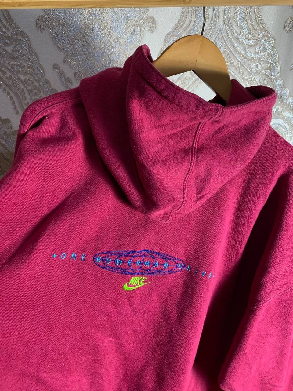 Nike × Vintage VERY RARE NIKE HOODIE ONE BOWERMAN DRIVE Y2K JAPAN STYLE 90s Size US XXL / EU 58 / 5 - 9 Thumbnail