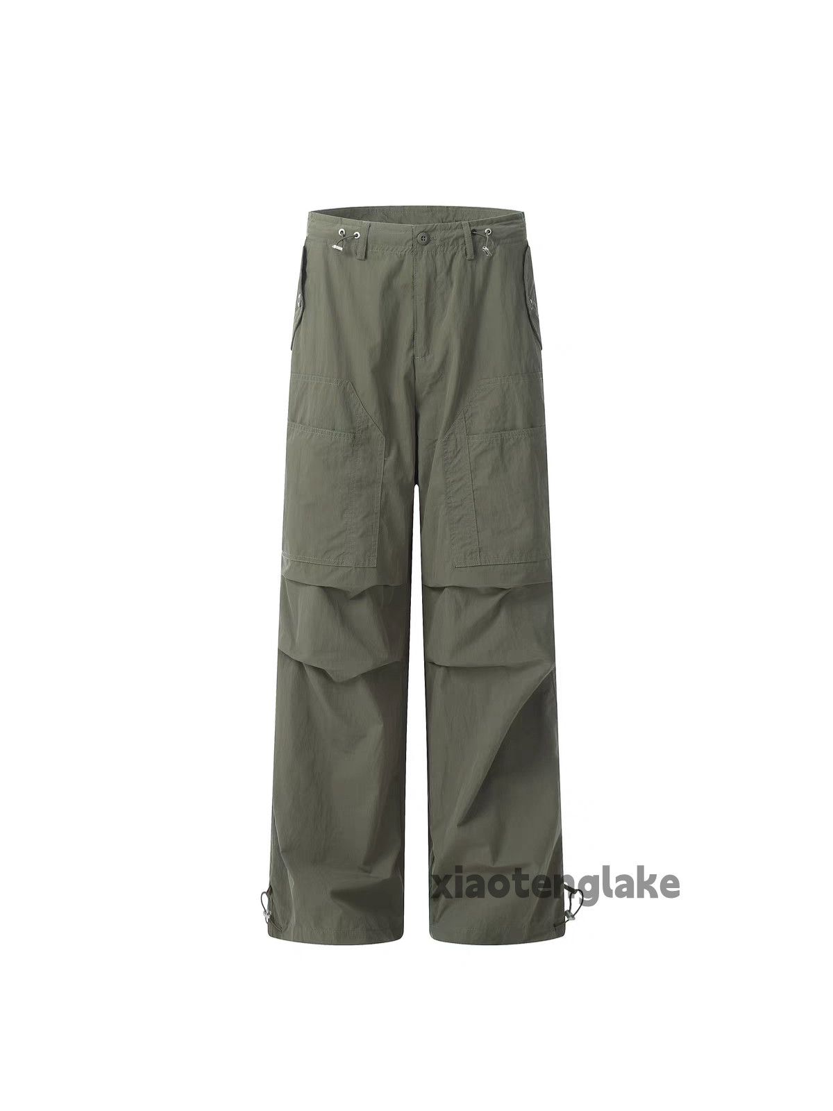 Designer × Japanese Brand × Vintage utility military loose baggy hiphop pleated cargo pants Size US 32 / EU 48 - 3 Thumbnail