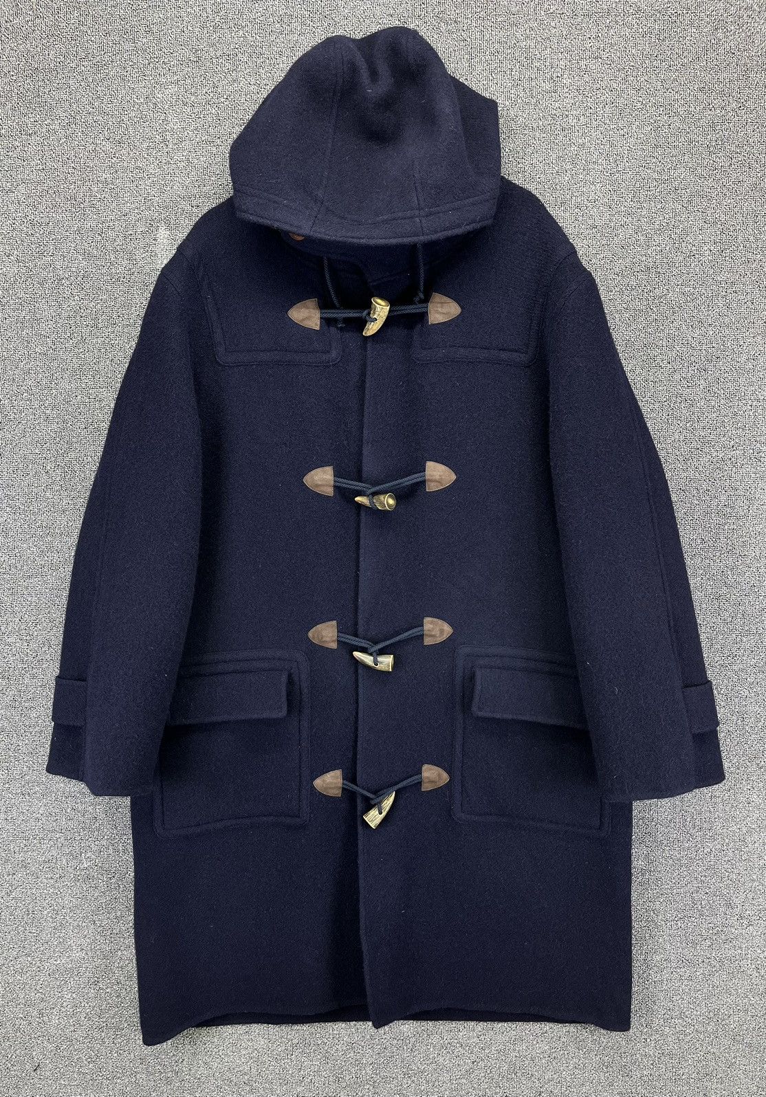 Polo Ralph Lauren Polo Ralph Lauren Luxury Hoodie Wool Duffle Coat Jacket Size US L / EU 52-54 / 3 - 1 Thumbnail