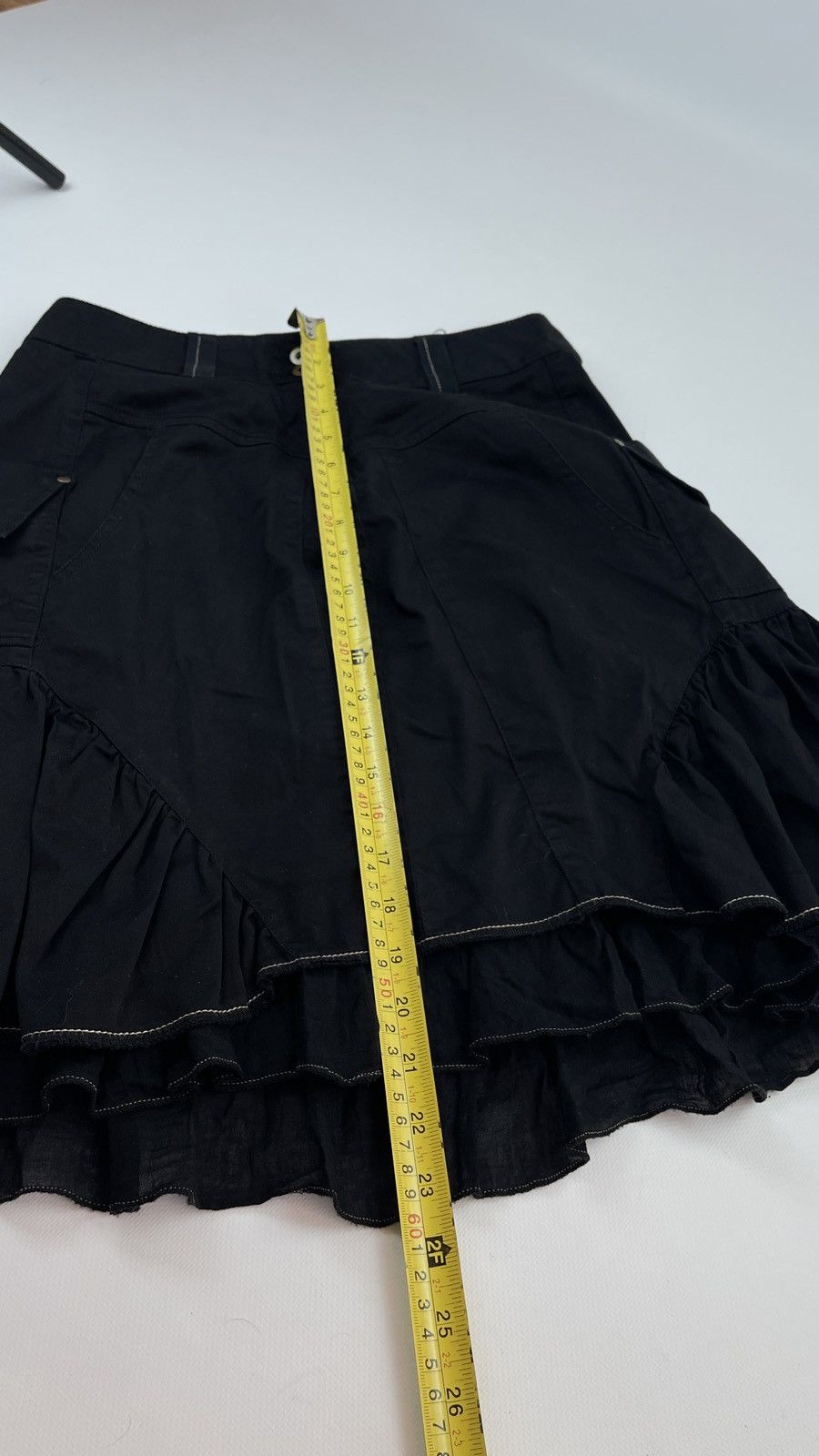 Japanese Brand × Vintage If six was nine LGB Vibe Black Cargo Skirt Size 26" / US 2 / IT 38 - 8 Thumbnail