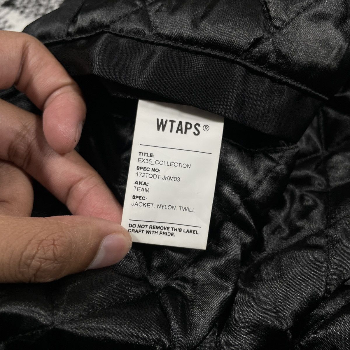 Wtaps WTAPS TEAM JACKET NYLON TWILL 2017 I Size US L / EU 52-54 / 3 - 10 Thumbnail