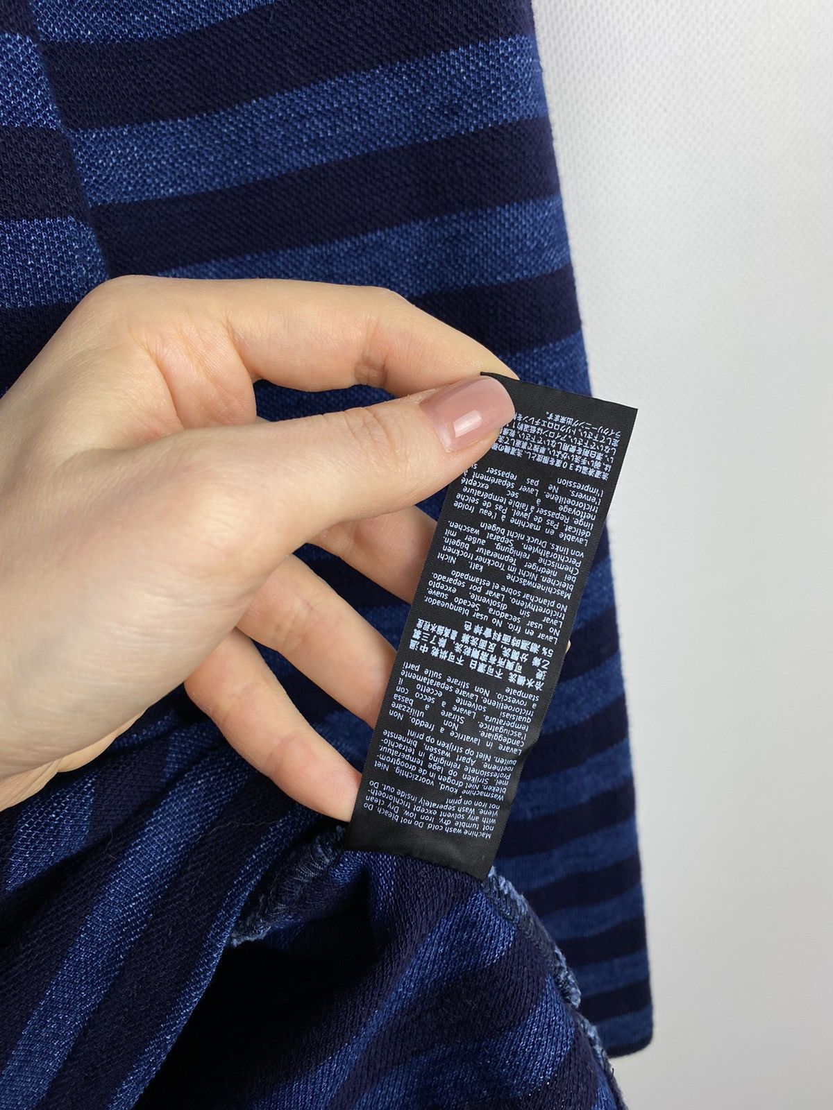 DENHAM × Japanese Brand Denham men’s striped sweatshirt pullover size S Size US S / EU 44-46 / 1 - 11 Thumbnail