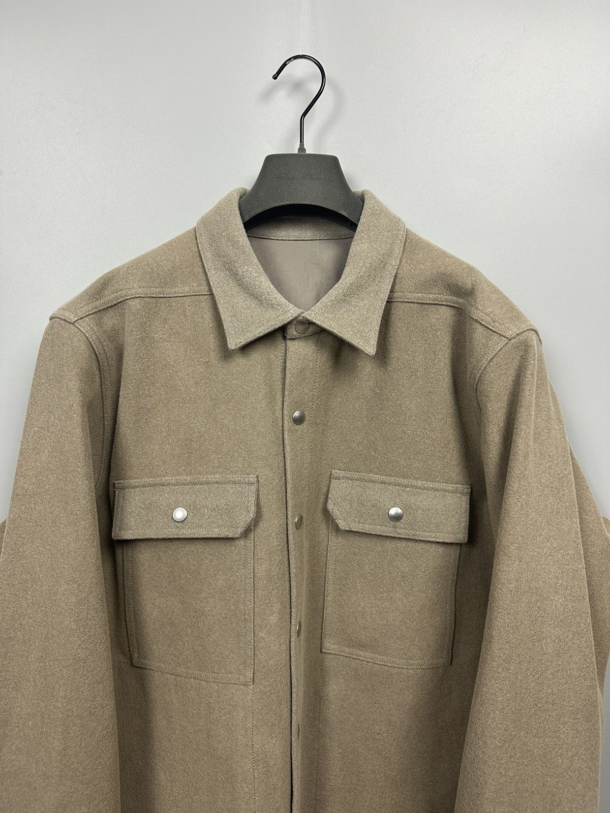Rick Owens FW20 ‘PERFORMA’ Boiled Wool Outershirt Size US XL / EU 56 / 4 - 3 Thumbnail