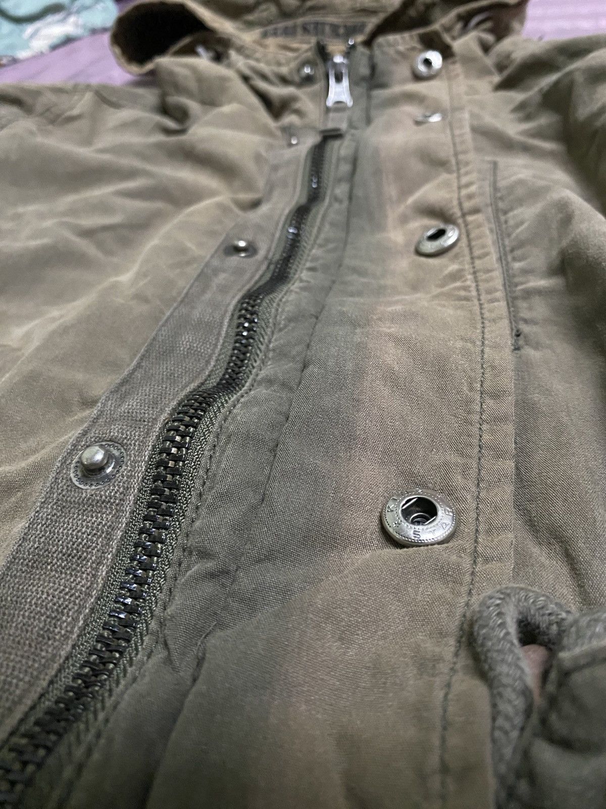 Dickies Dickies 1922 Olive Green Hooded Parka Jacket Size US M / EU 48-50 / 2 - 4 Thumbnail