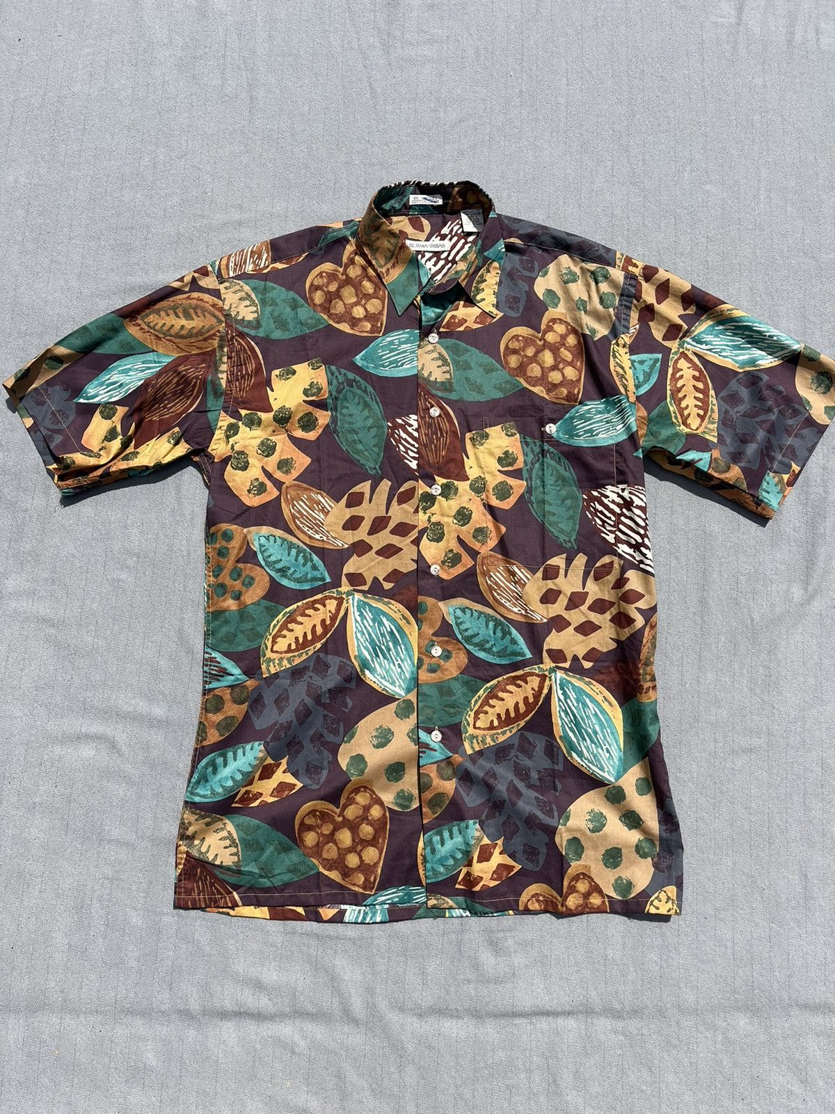 Burma Bibas × Vintage Vintage 90s/00s Burma Bibas Floral Button Down Up Shirt y2k Size US S / EU 44-46 / 1 - 1 Thumbnail