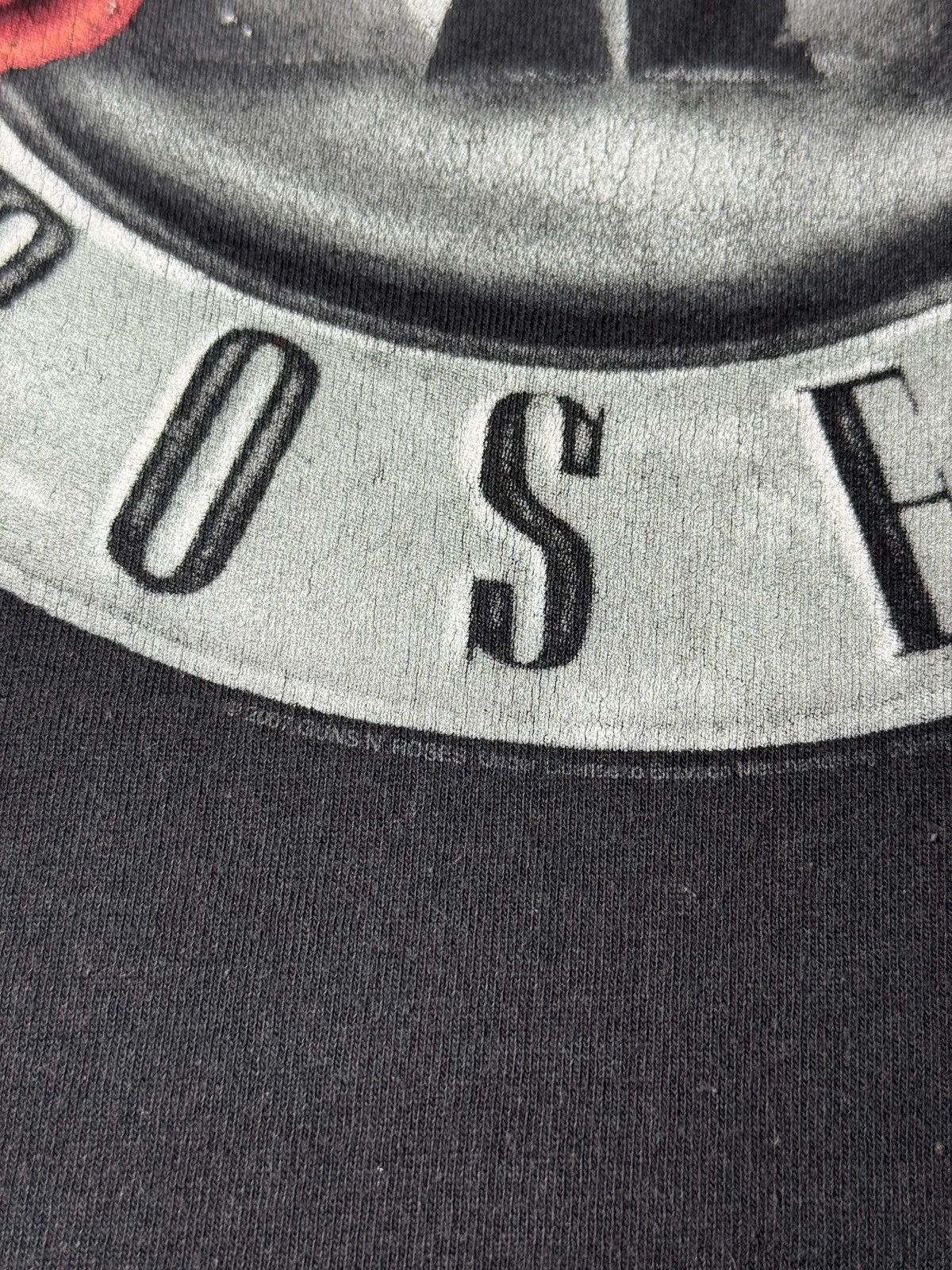 Band Tees × Vintage Y2K Guns N Roses Logo Rock Band Large Retro Concert T Shirt Size US L / EU 52-54 / 3 - 3 Thumbnail